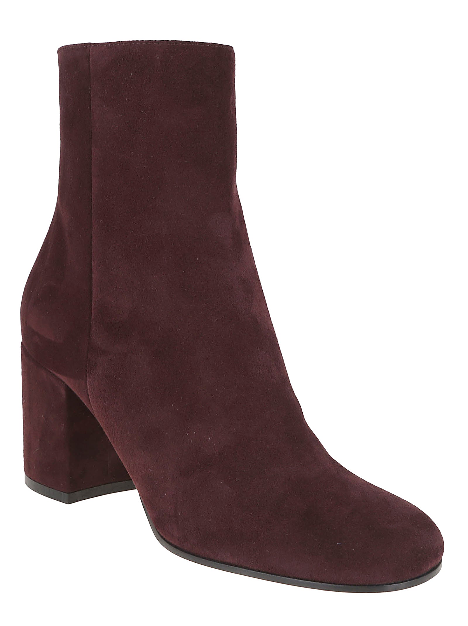 GIANVITO ROSSI Joelle Ankle Boots with 7cm Block Heel