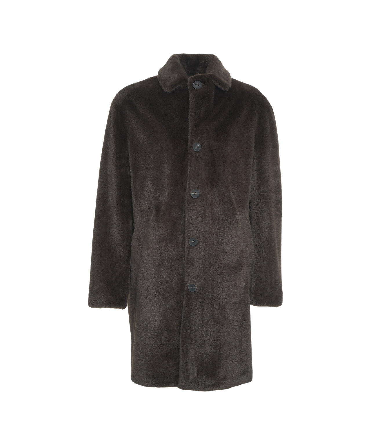 GIMO'S Luxurious Faux Fur Jacket - Size Medium