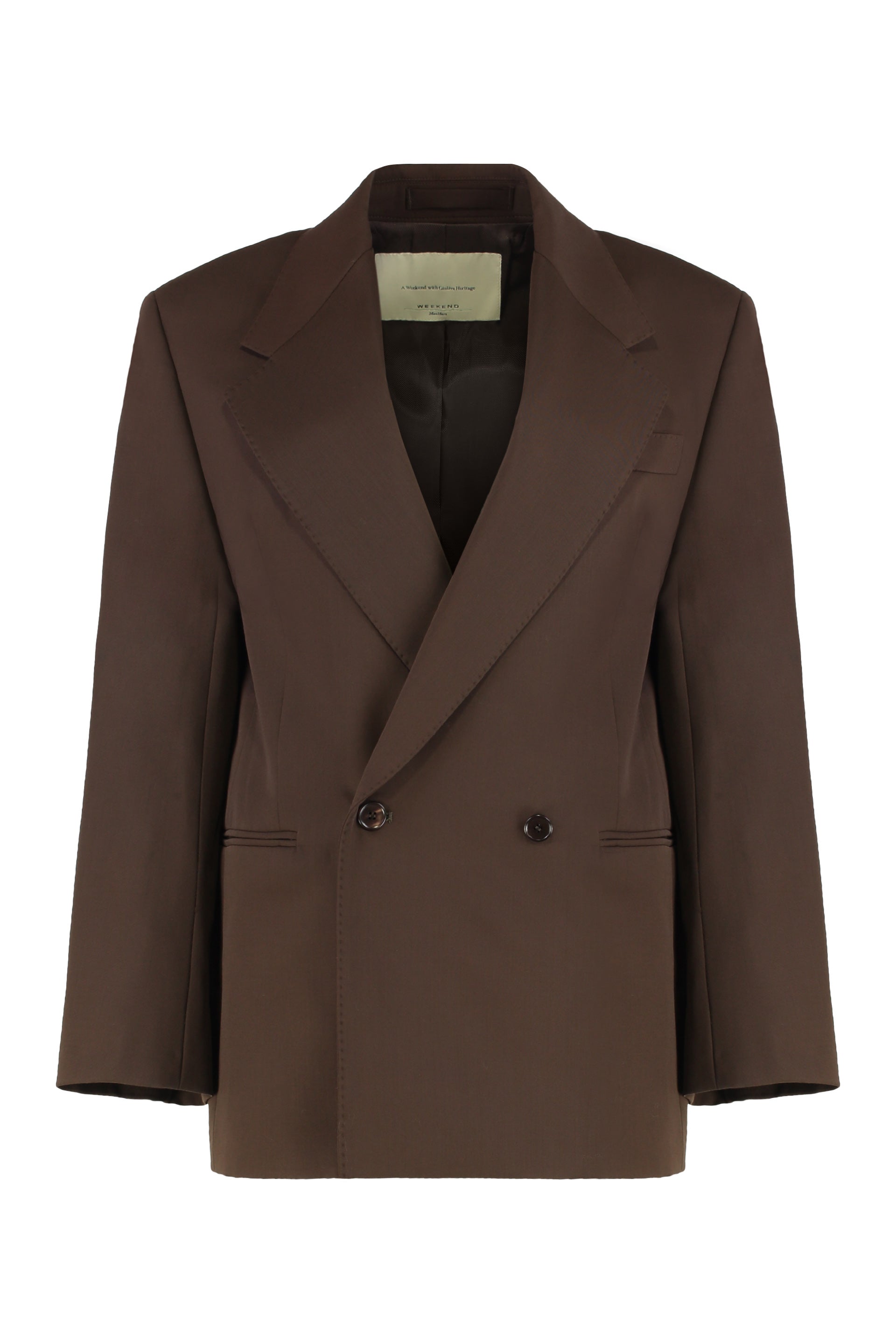 WEEKEND MAX MARA Oversized Wool Blazer