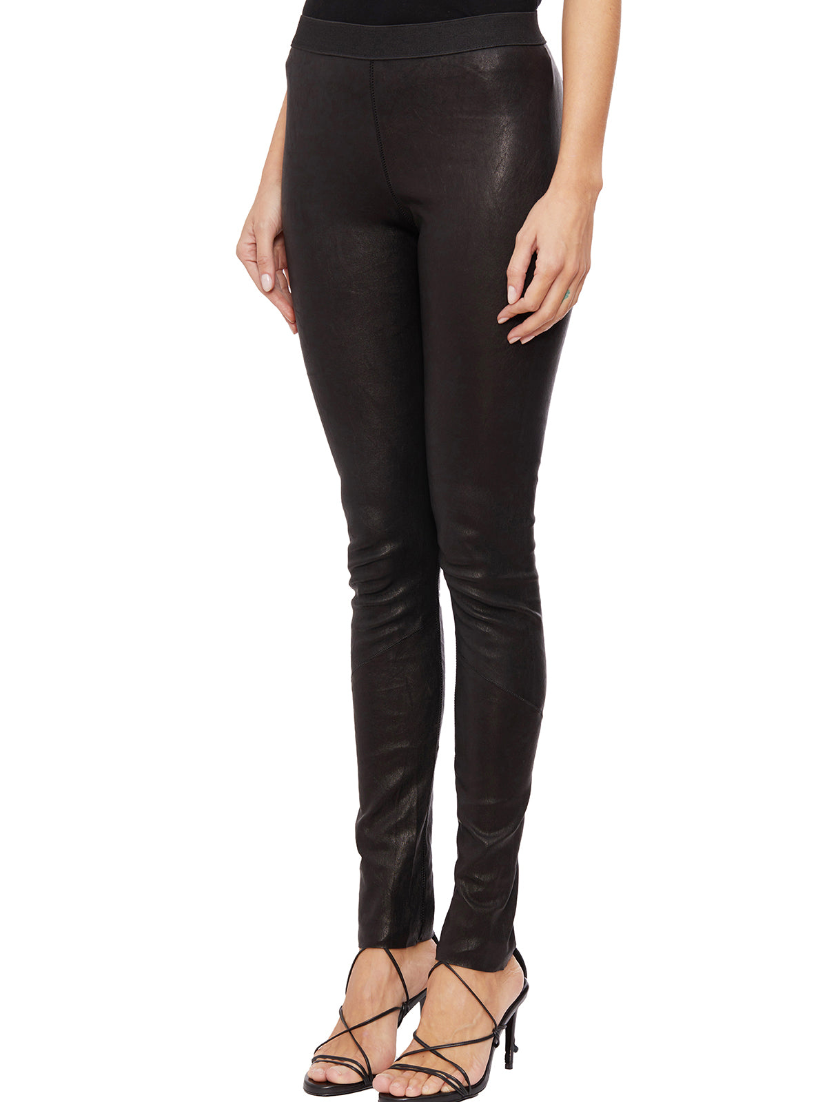 ISAAC SELLAM Leather Leggings - Size 36