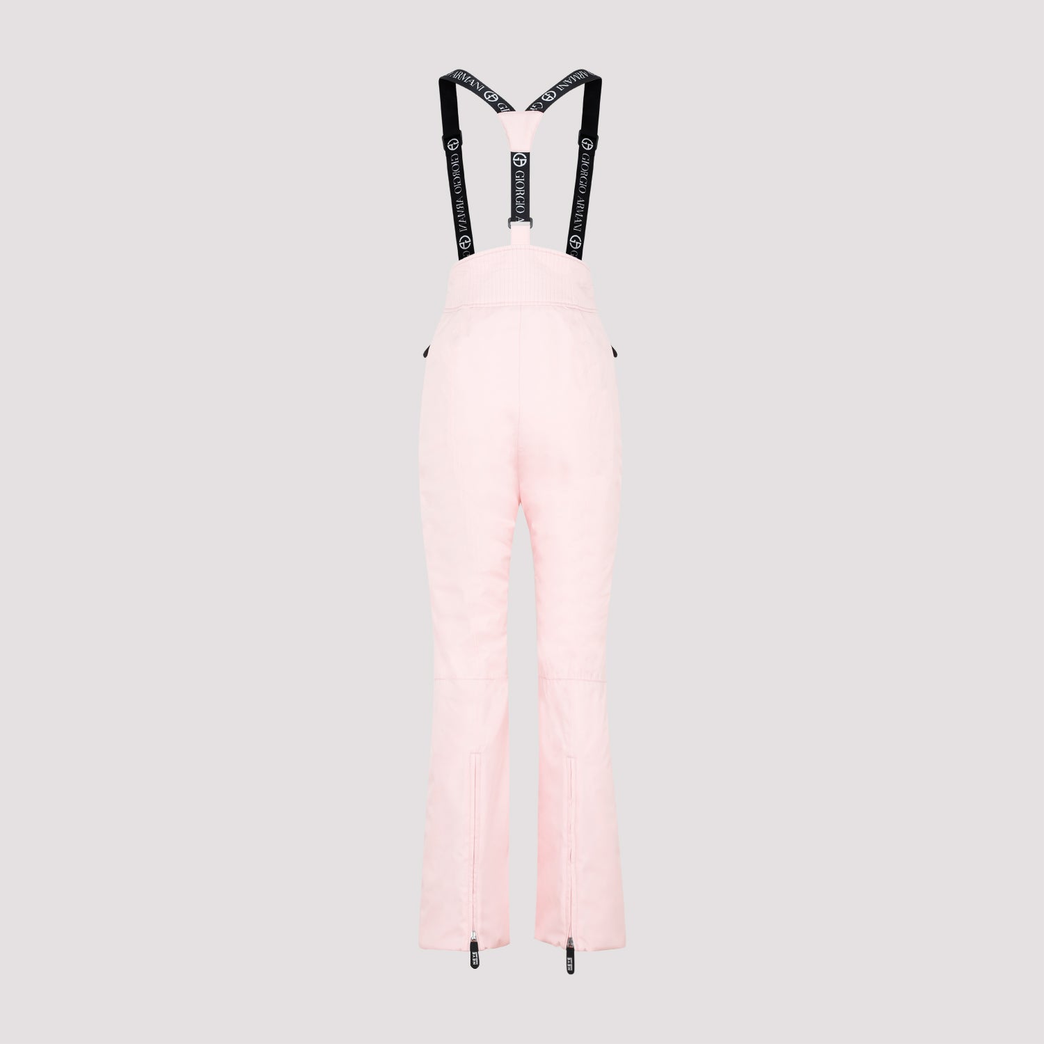 GIORGIO ARMANI Chic High Waist Dungarees Trousers for Women