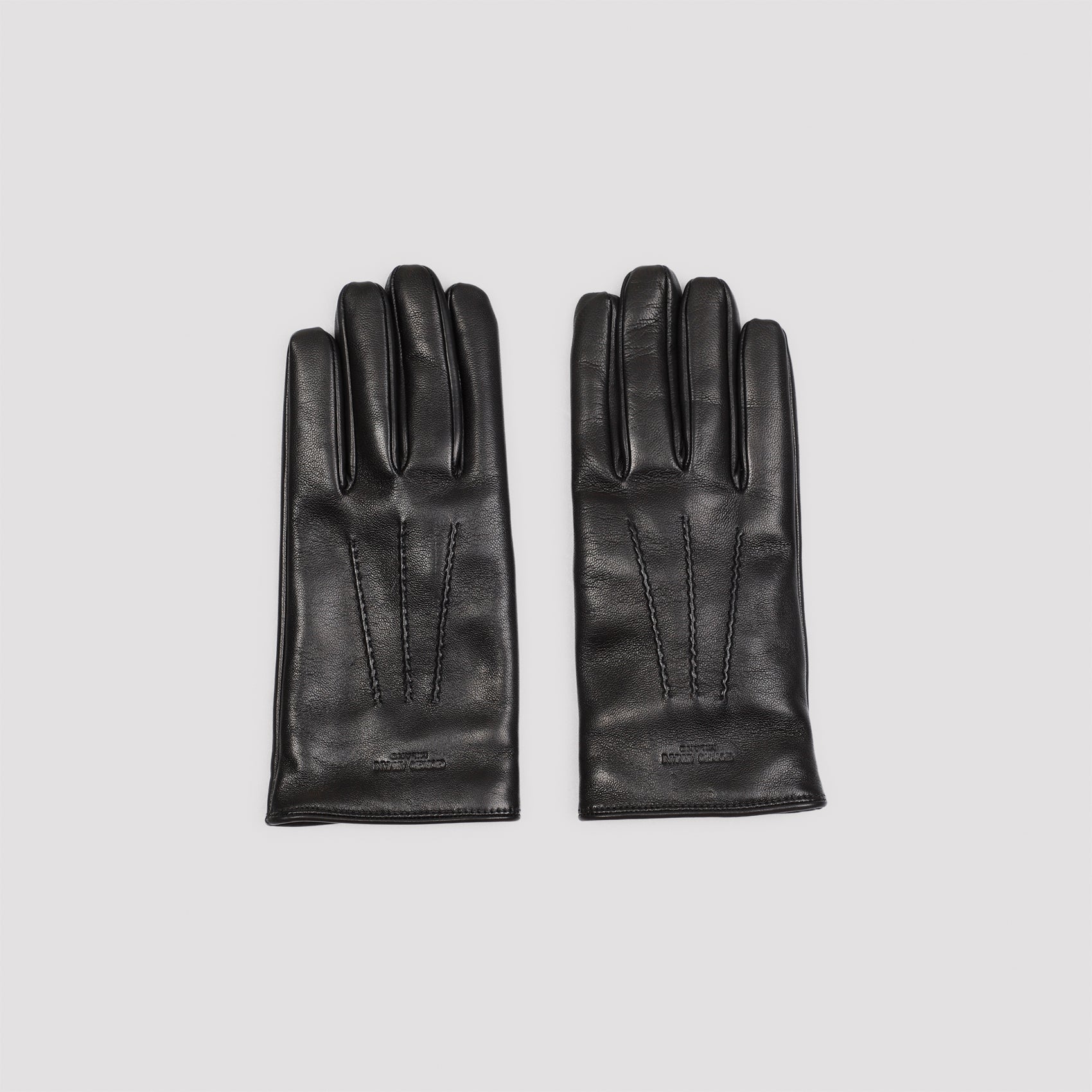 GIORGIO ARMANI Luxurious Leather Gloves for Men