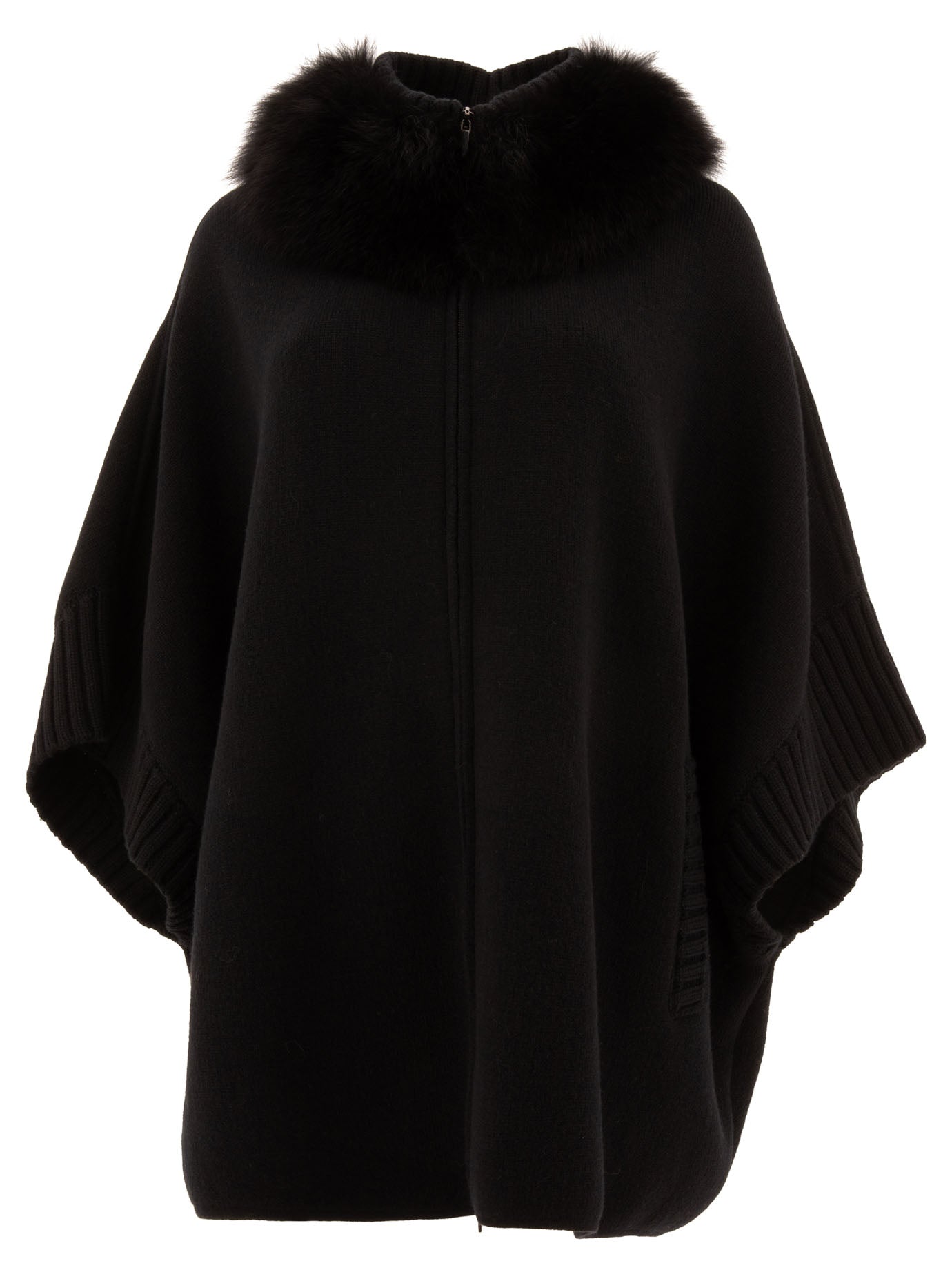 GIOVI Wool and Cashmere Poncho