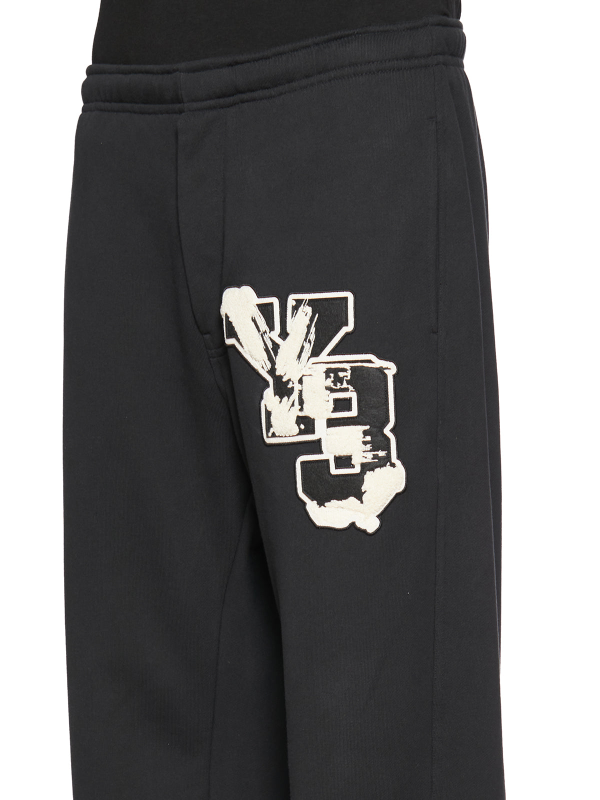 Y-3 Men's Jogger Trousers with Logo Print - Size S