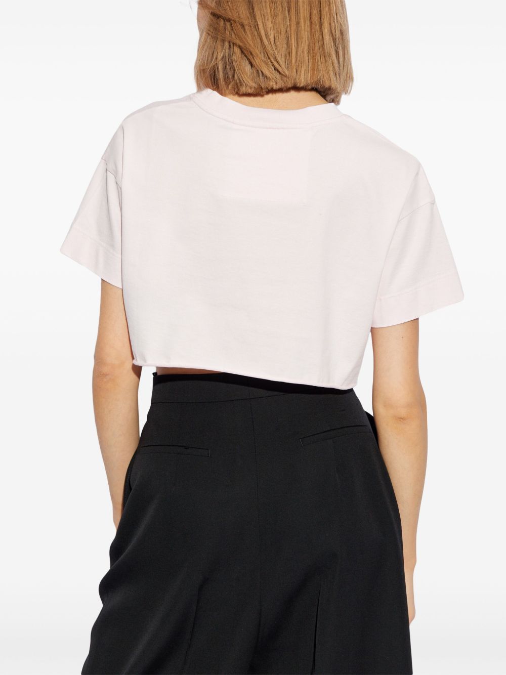 GIVENCHY Cropped Comfortable T-Shirt for Women - Mini Fit