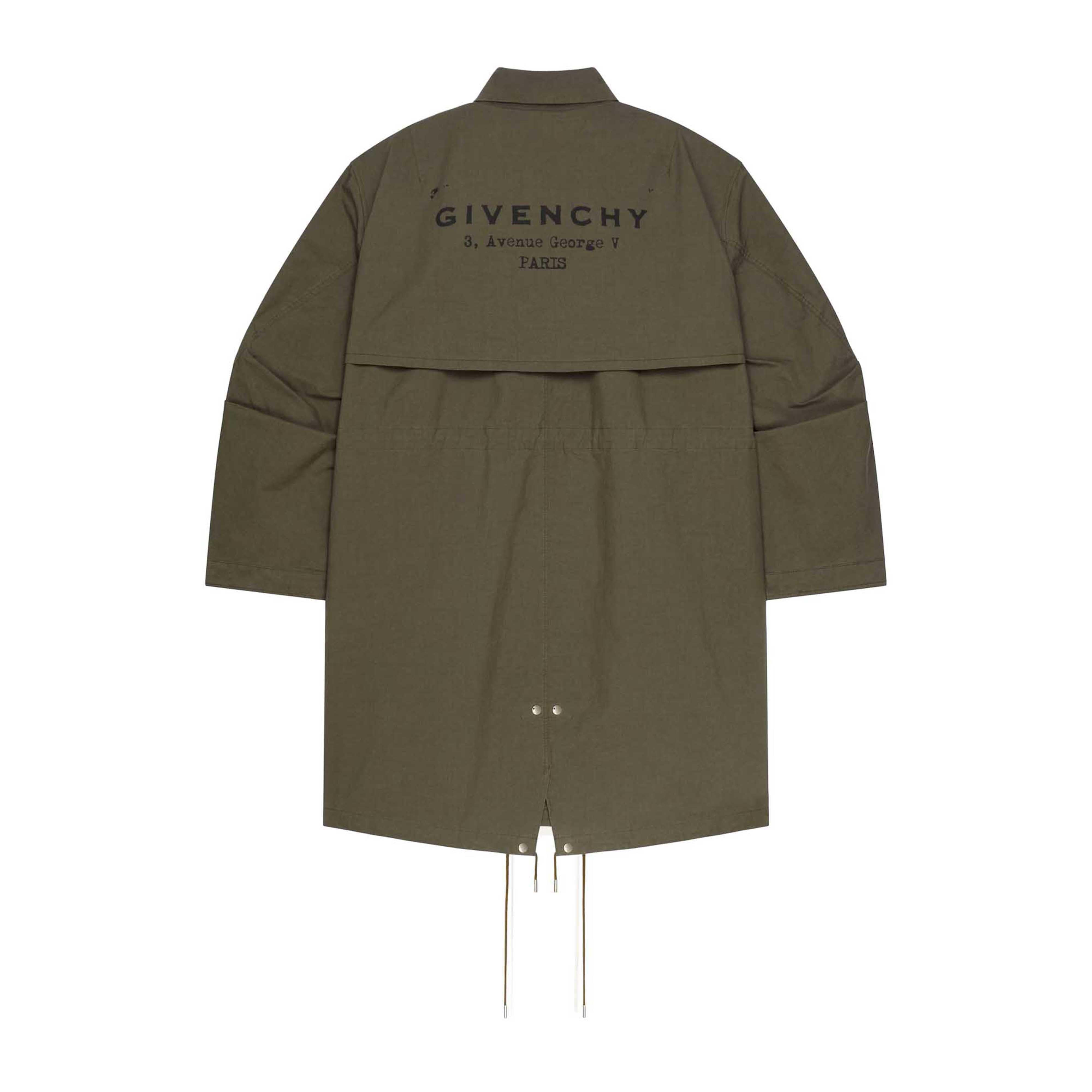 GIVENCHY Chic Parka Jacket - Women's Outerwear