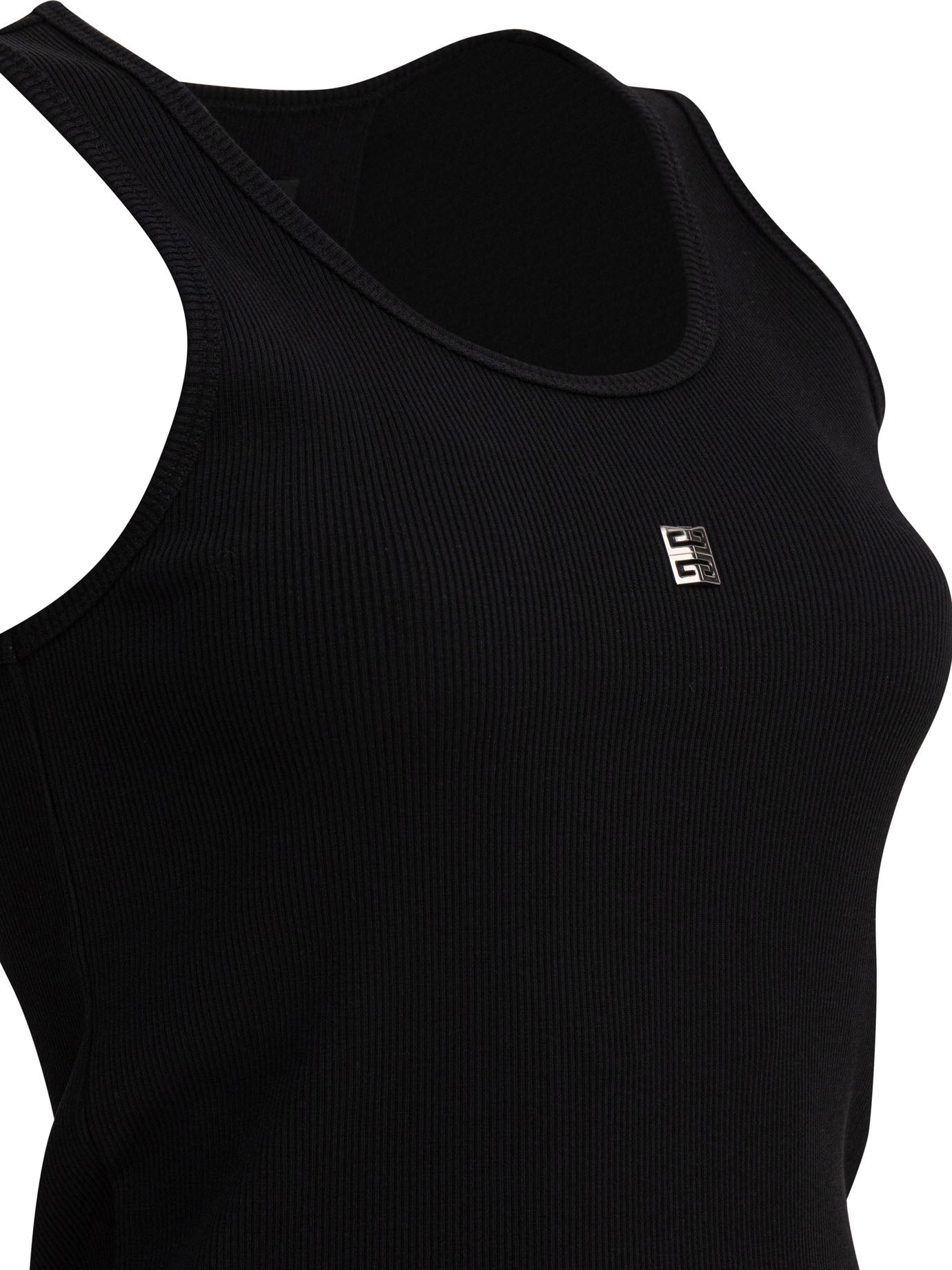 GIVENCHY Slim Fit Ribbed Tank Top