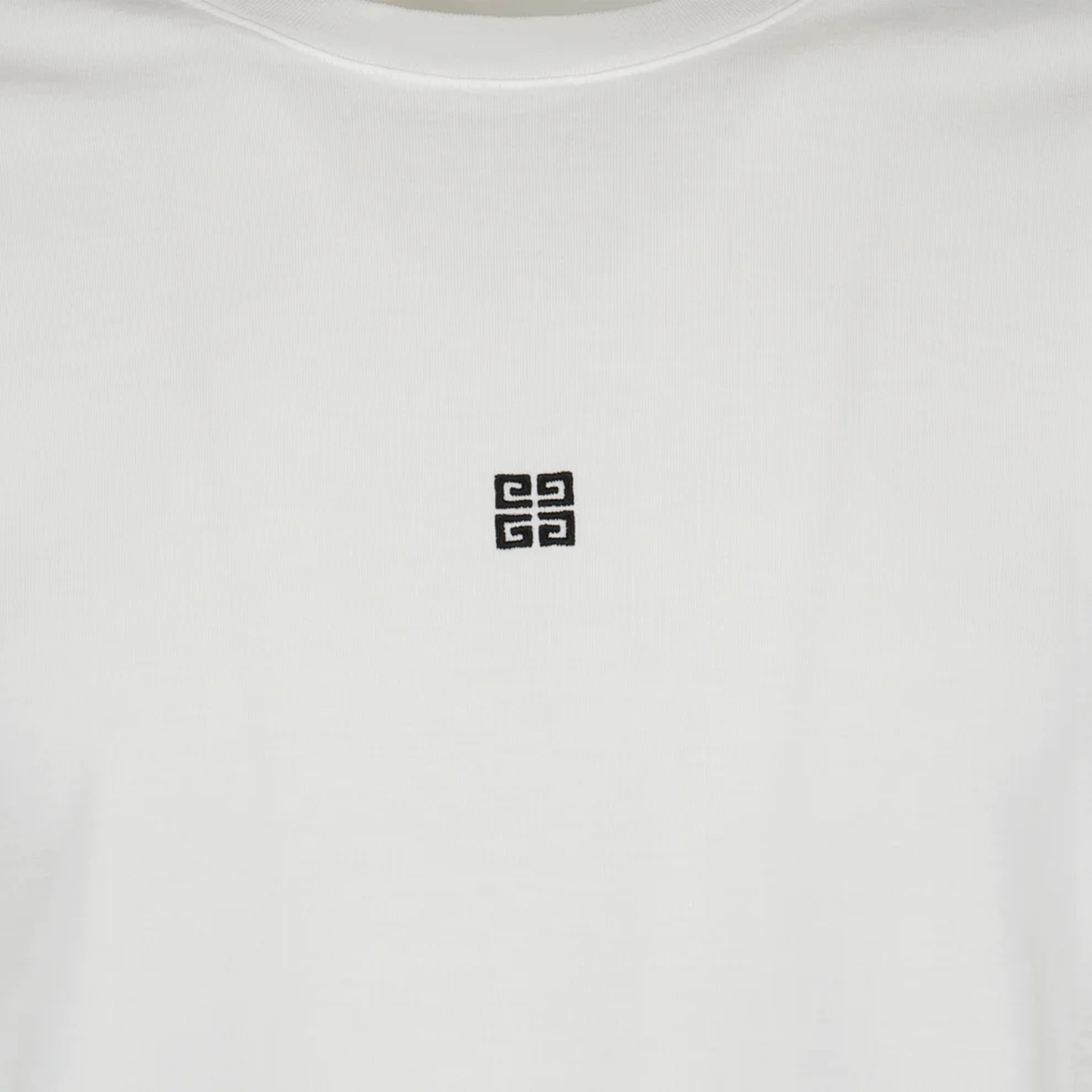 GIVENCHY Men's Relaxed Fit T-Shirt with Embroidered Detail
