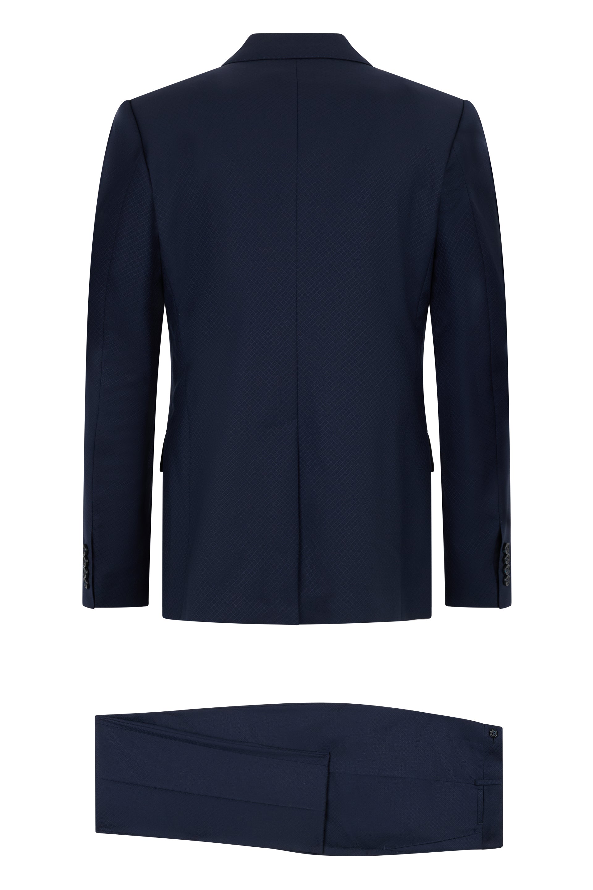 DOLCE & GABBANA Double-Breasted Two-Piece Wool Suit for Men