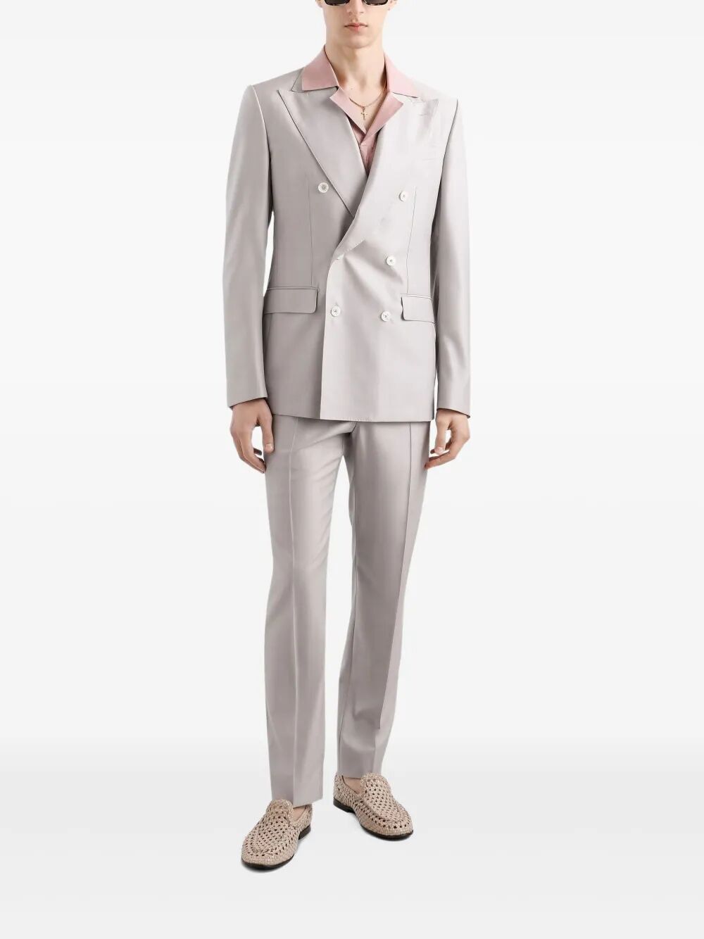 DOLCE & GABBANA Deconstructed Two-Piece Suit Size IT 50