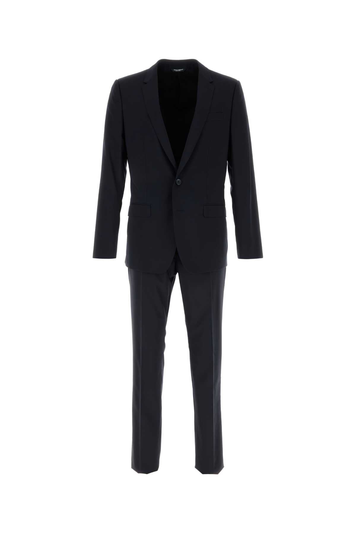 DOLCE & GABBANA Stretch Wool Suit for Men - FW25 Collection
