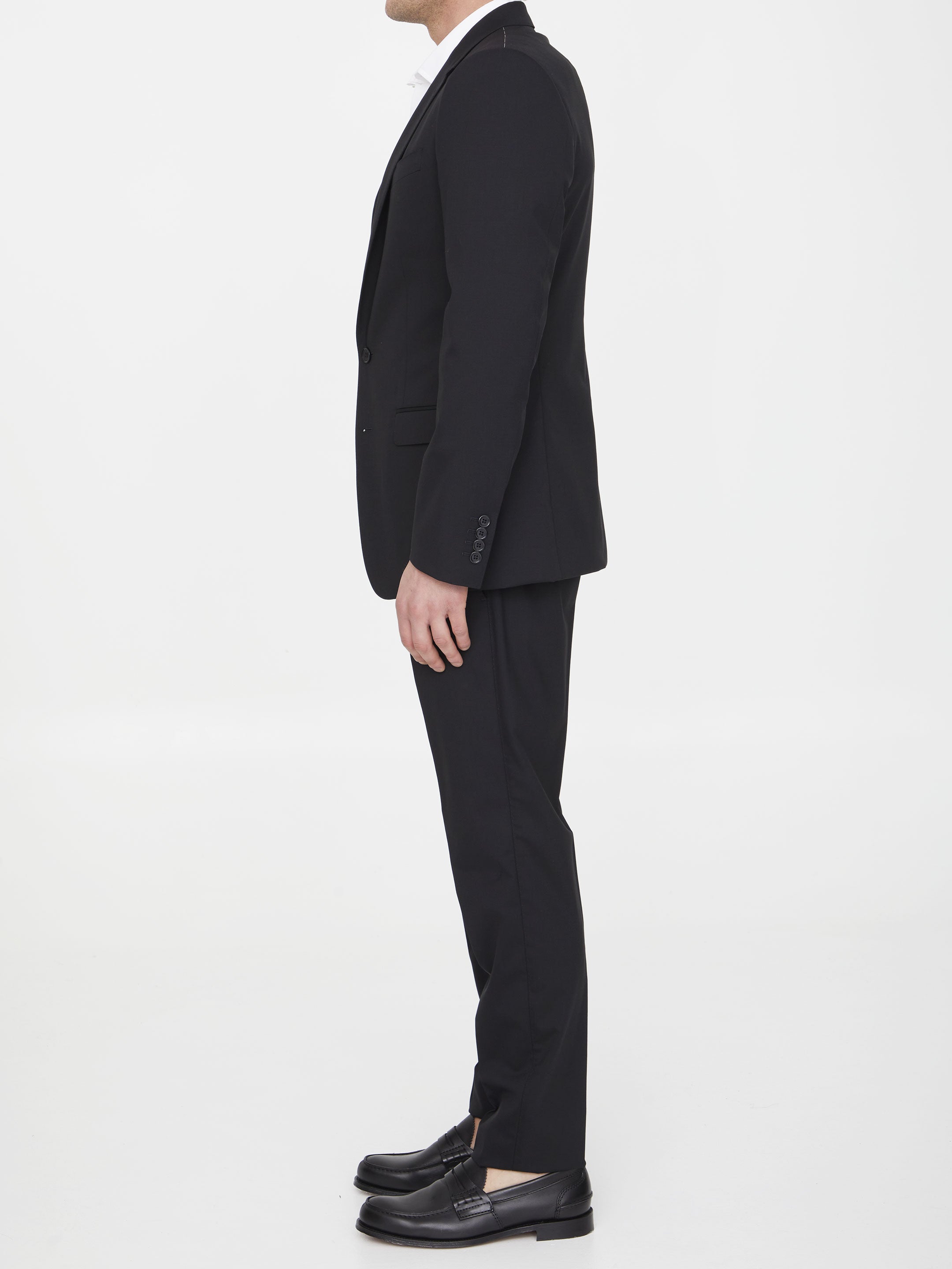 DOLCE & GABBANA Men's Single-Breasted Virgin Wool Suit