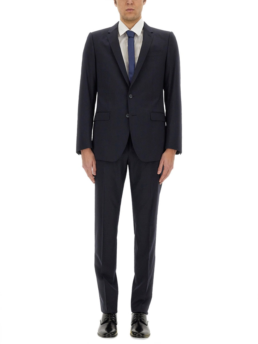 DOLCE & GABBANA Men's Regular Fit Single Breasted Martini Suit - Size 50