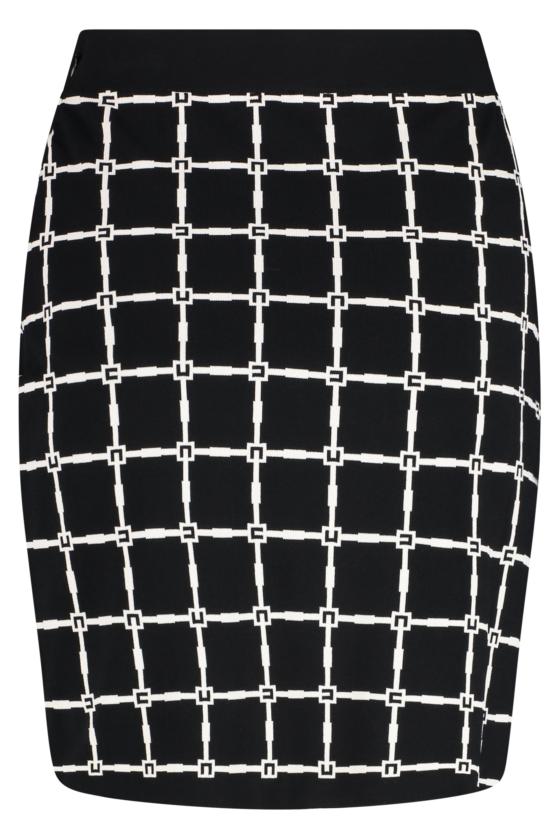 ELISABETTA FRANCHI Chic Knit Mini Skirt