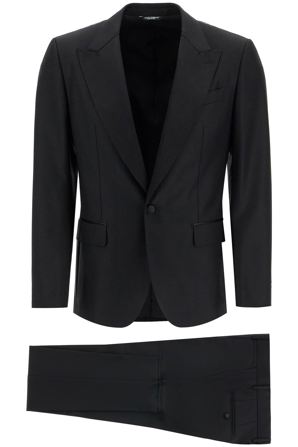 DOLCE & GABBANA Tailored Wool Blend Suit for Men - FW24