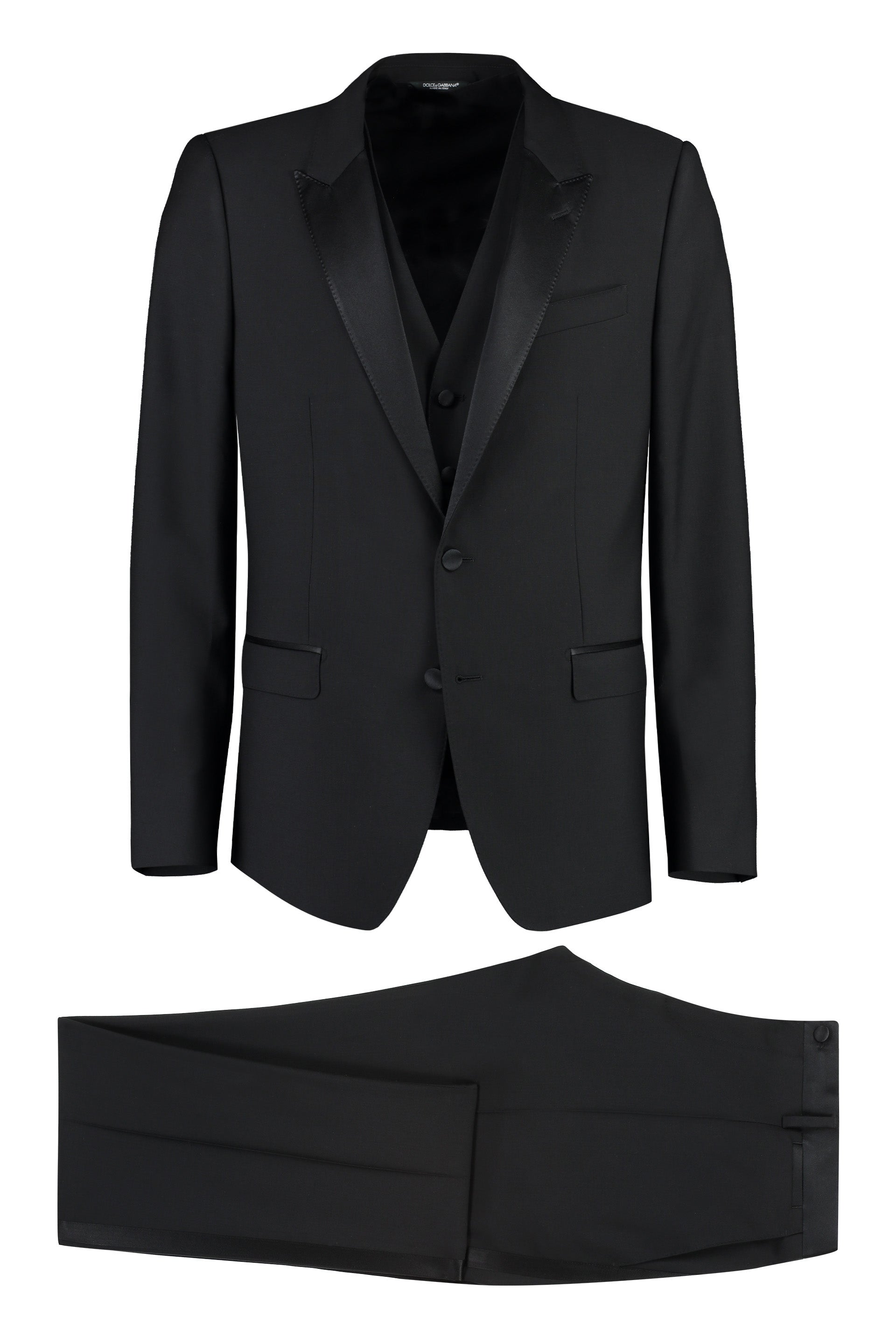 DOLCE & GABBANA Three Piece Dinner Suit