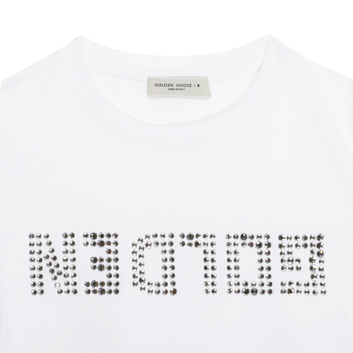 GOLDEN GOOSE Mini Cotton T-Shirt for Girls - FW24 Collection