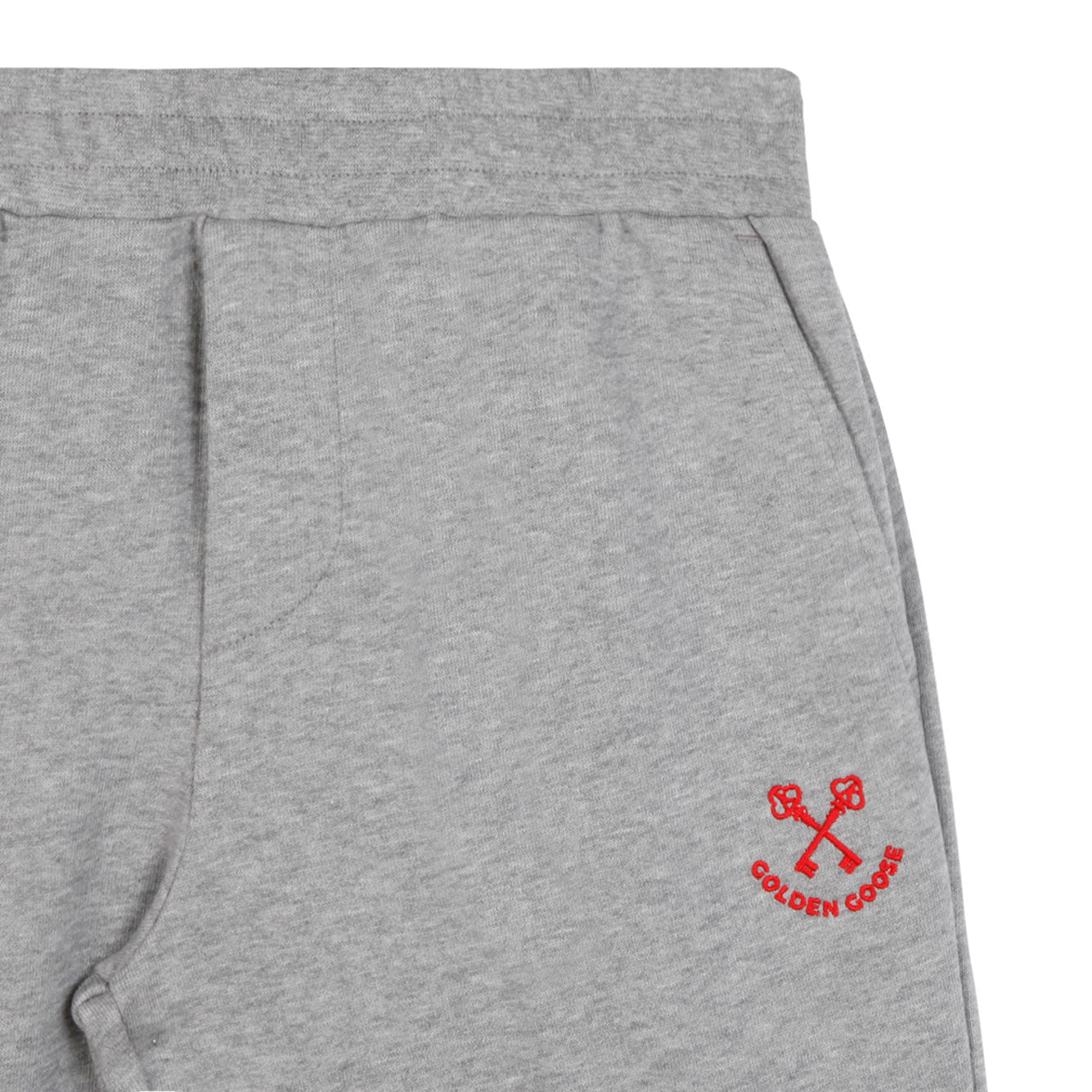 GOLDEN GOOSE Stylish Cotton Trousers with Polyester Detail for Boys