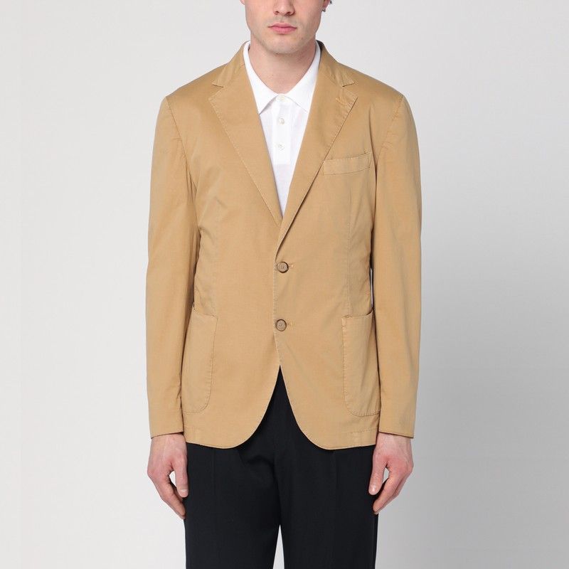 SANTANIELLO Single-Breasted Jacket for Men