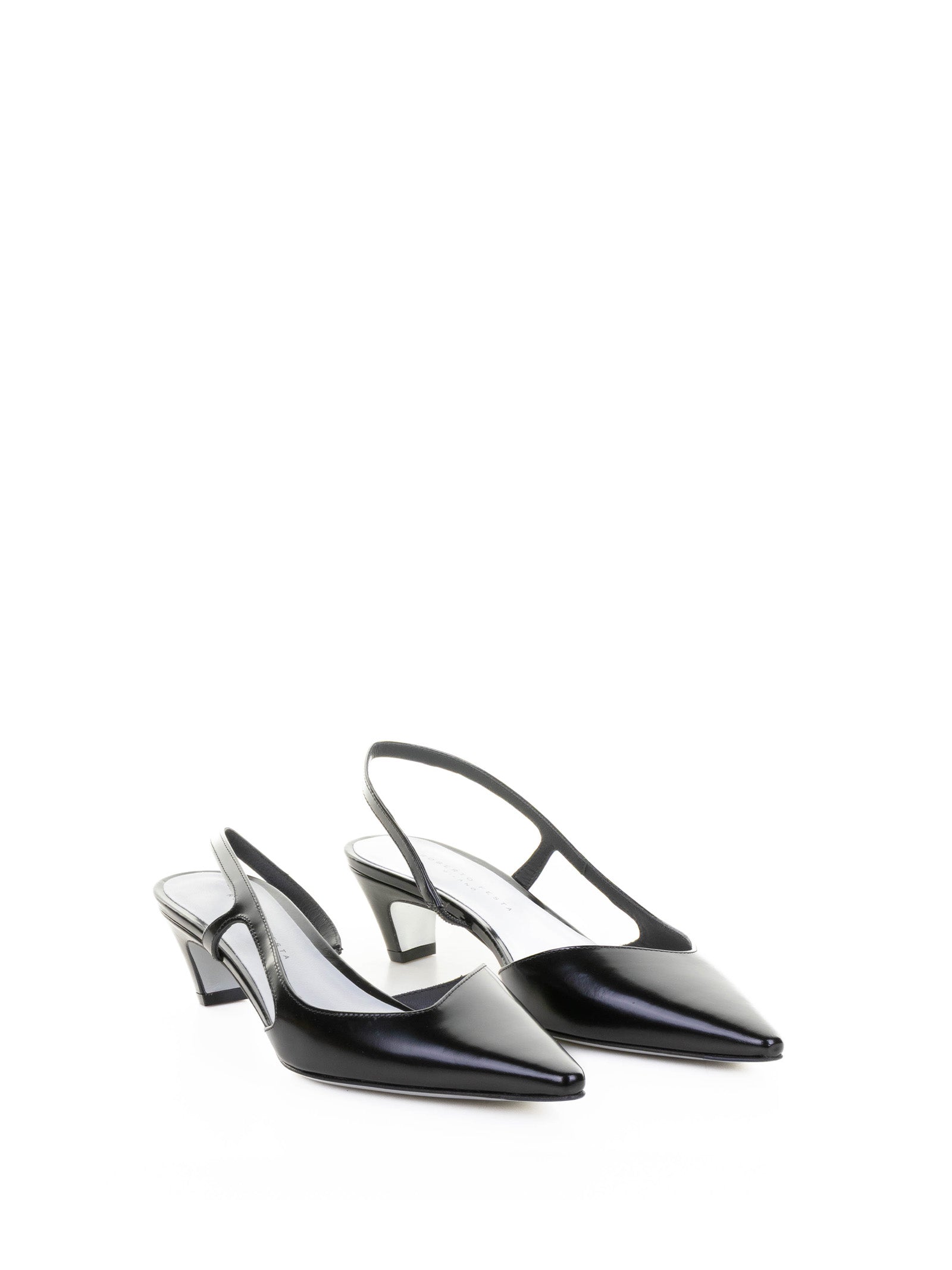 ROBERTO FESTA Brushed Leather Slingback Pump