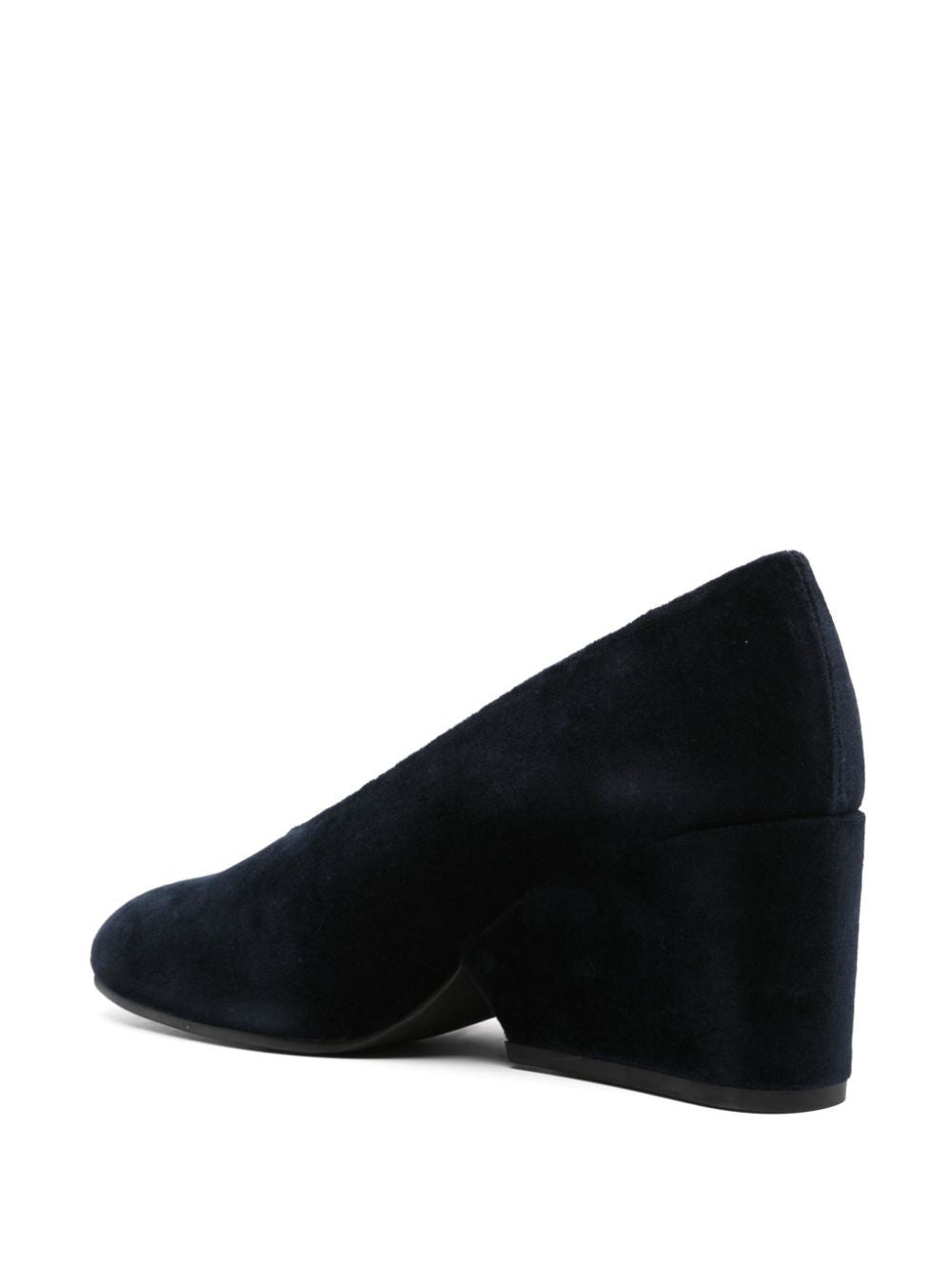 COMME DES GARÇONS PLAY Velvet Round-Toe Pumps for Women - FW23 Collection
