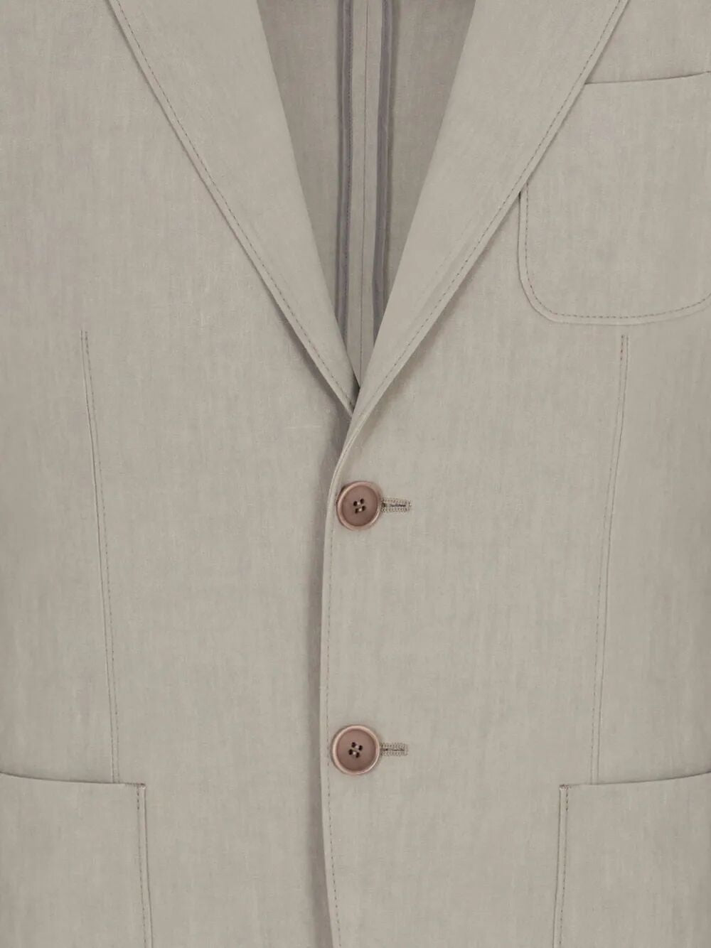 GIORGIO ARMANI Men's Single Breasted Linen Jacket