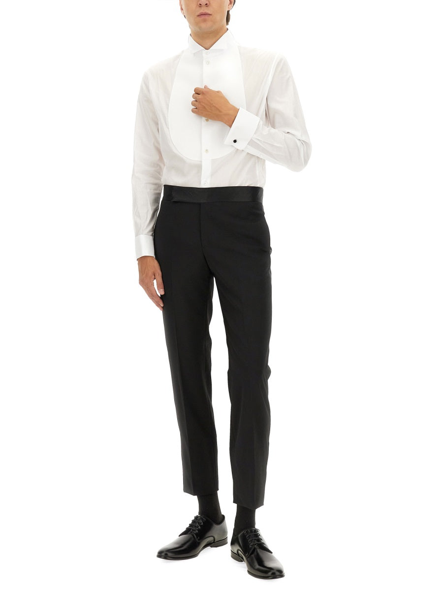 GIORGIO ARMANI Classic White Shirt for Men - FW25 Collection