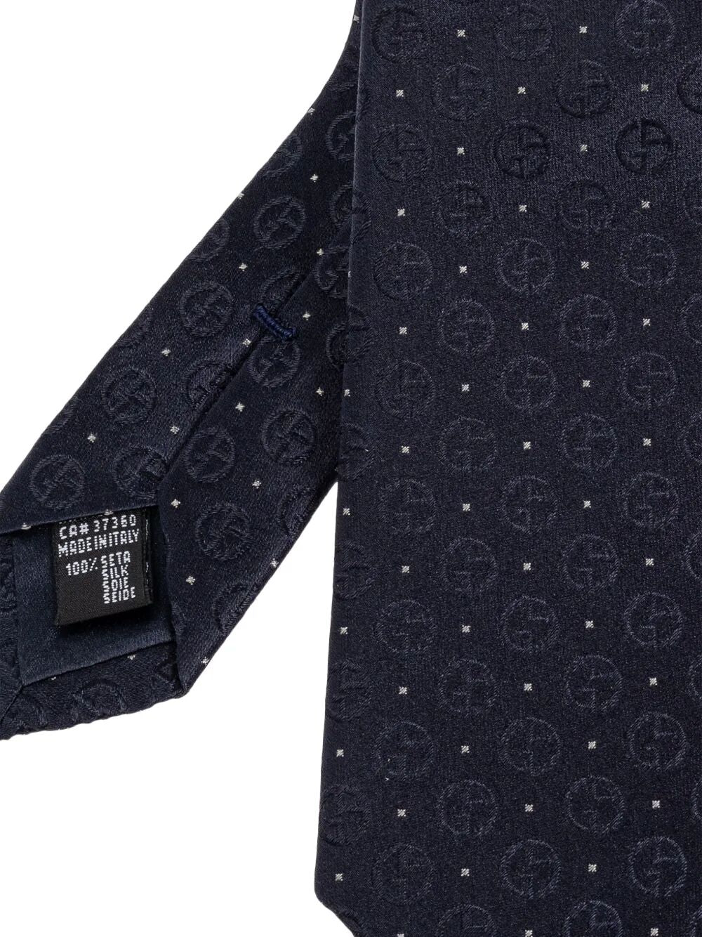 GIORGIO ARMANI Silk Tie for Men - FW25 Collection