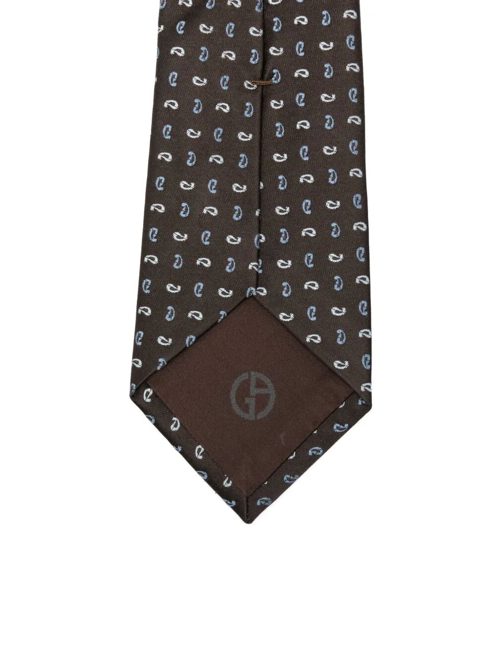 GIORGIO ARMANI Classic Silk Tie for Men - FW25 Collection