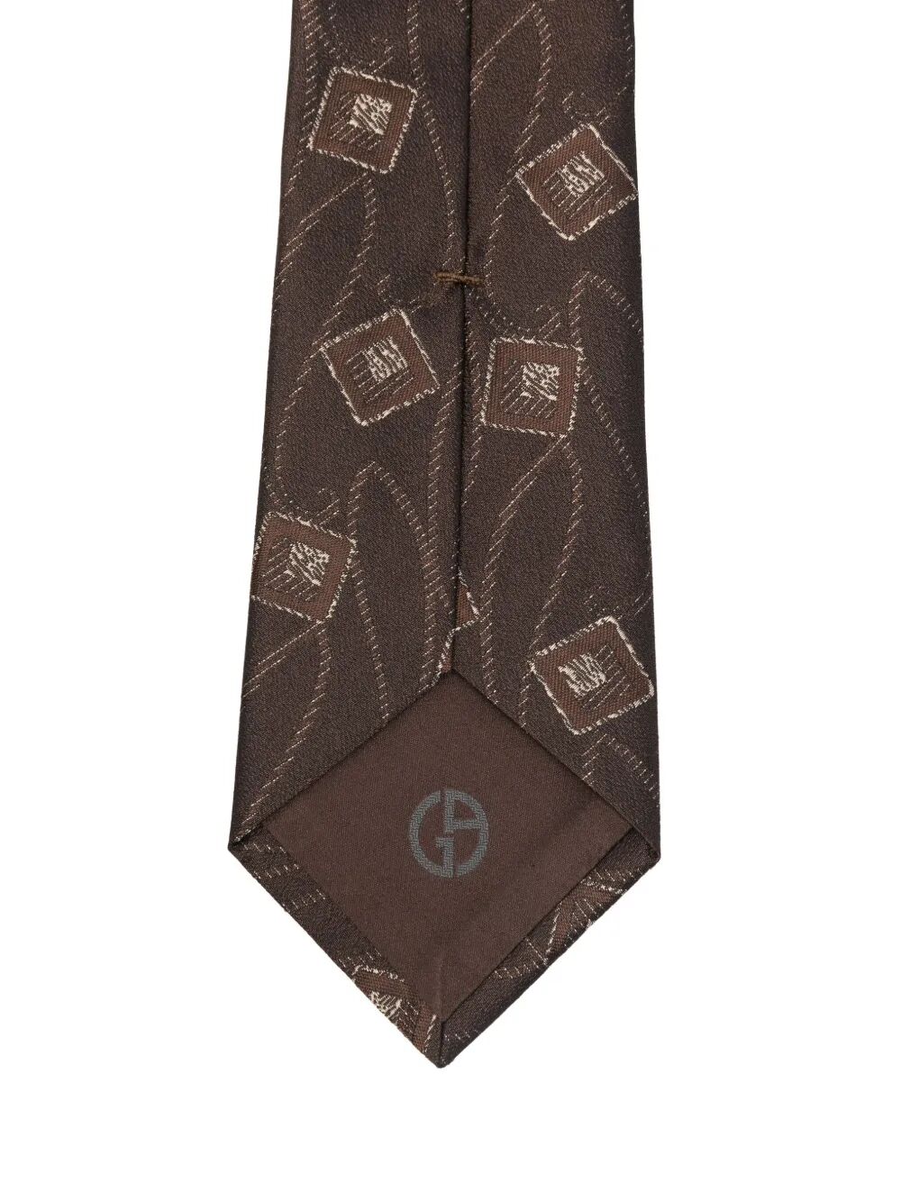 GIORGIO ARMANI Luxury Silk Tie for Men - FW25 Collection