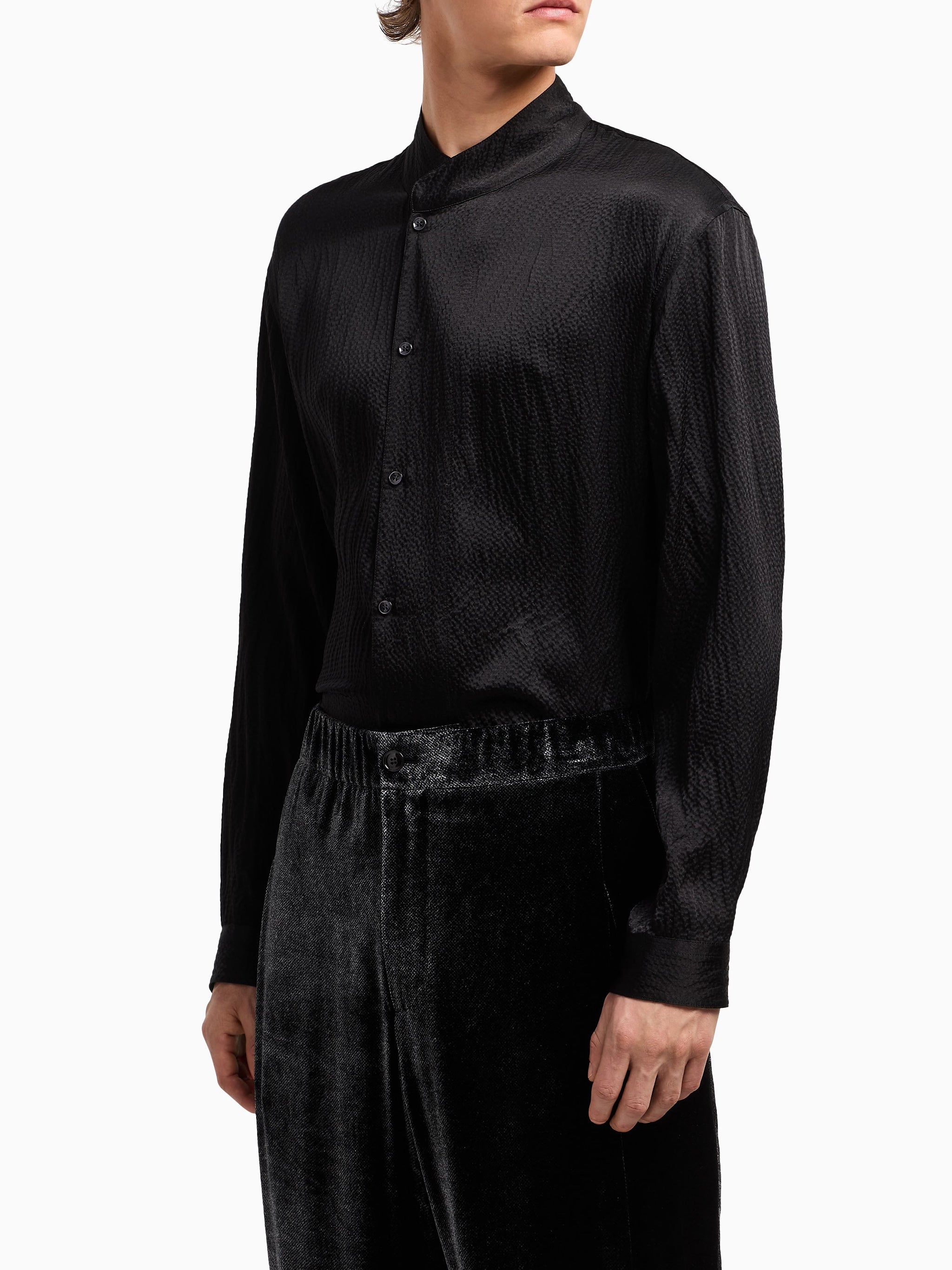 GIORGIO ARMANI Sophisticated Silk Shirt for Men