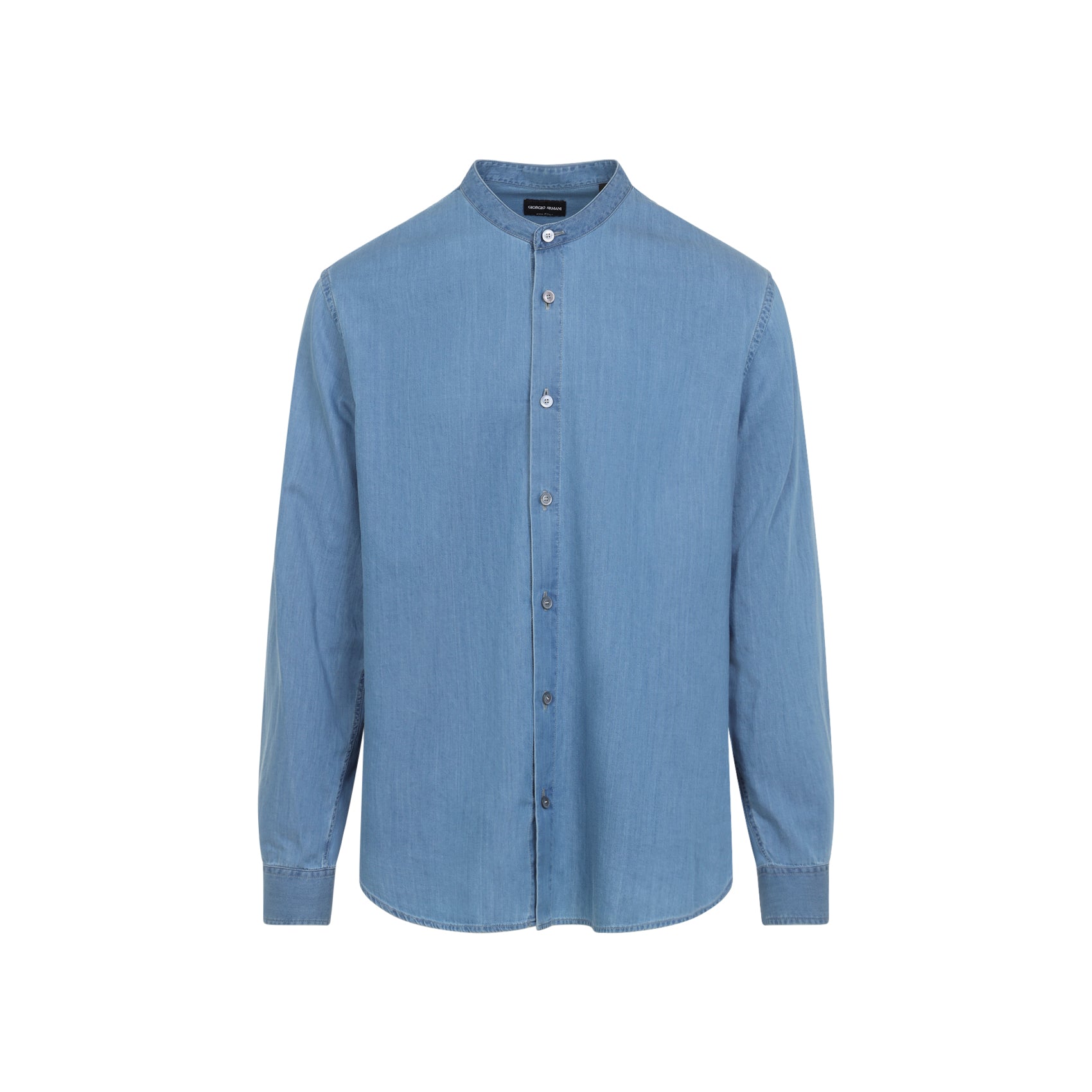 GIORGIO ARMANI Classic Cotton Shirt for Men - FW25