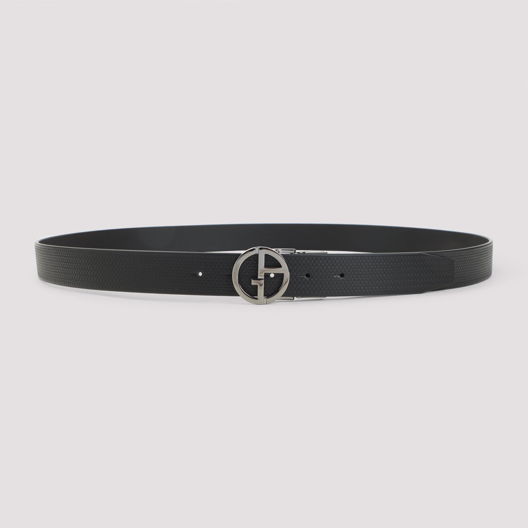 GIORGIO ARMANI Designer Plate Belt - 3CM