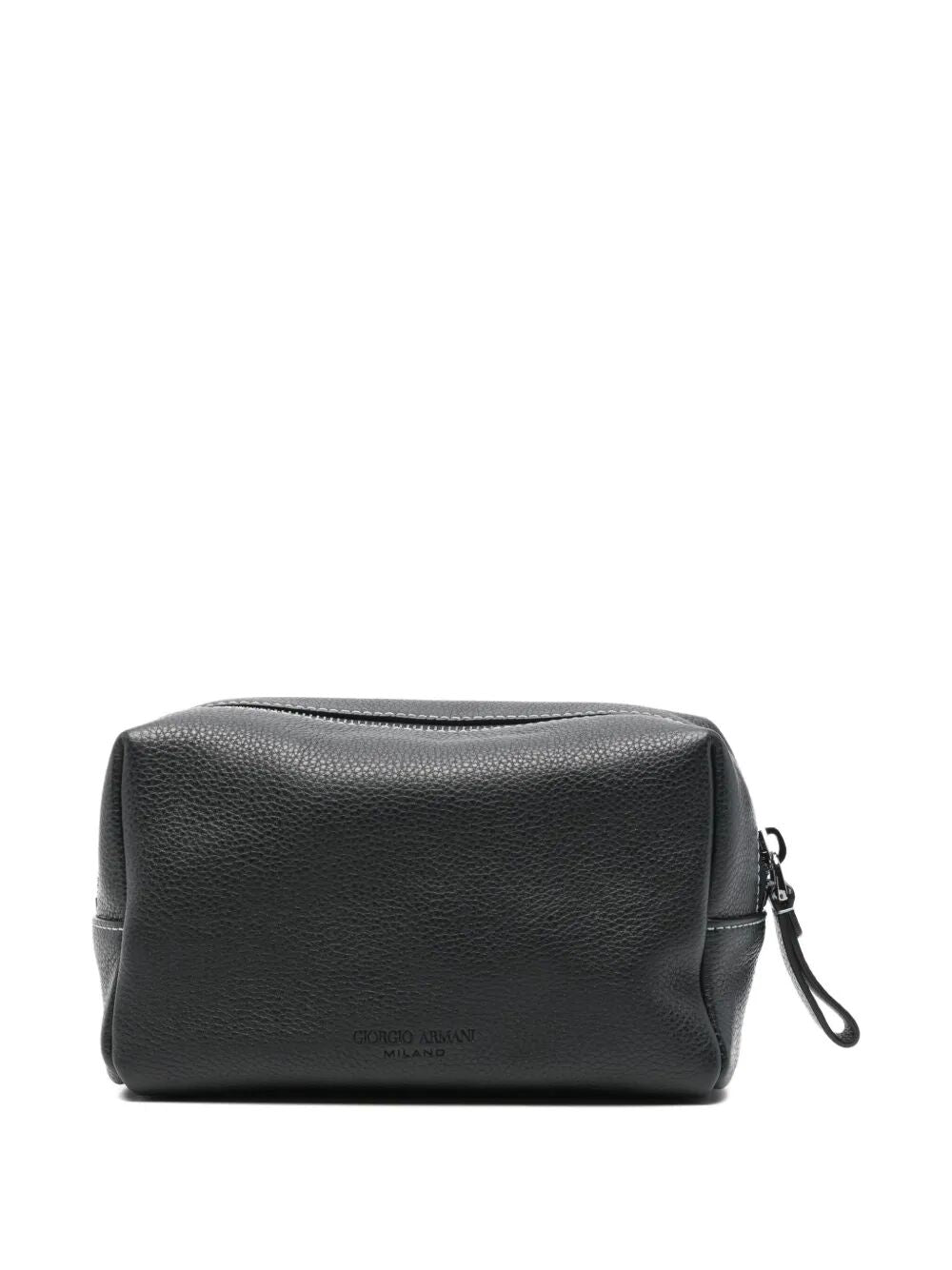 GIORGIO ARMANI Leather Flat Case for Men