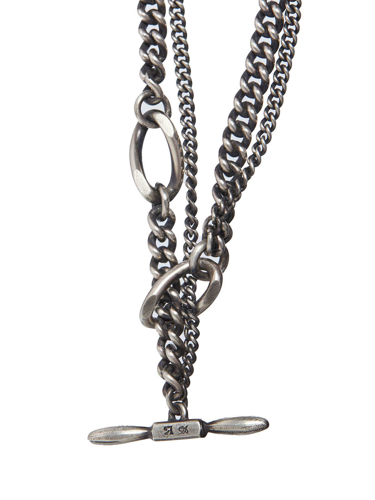 WERKSTATT:MUNCHEN Men's Dual Chain Bracelet