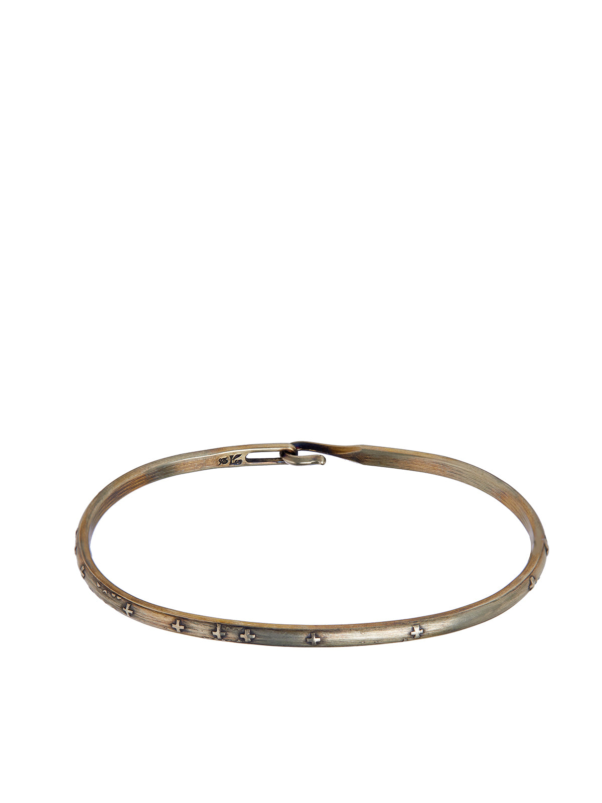 WERKSTATT:MUNCHEN Men's Sleek Silver Bracelet