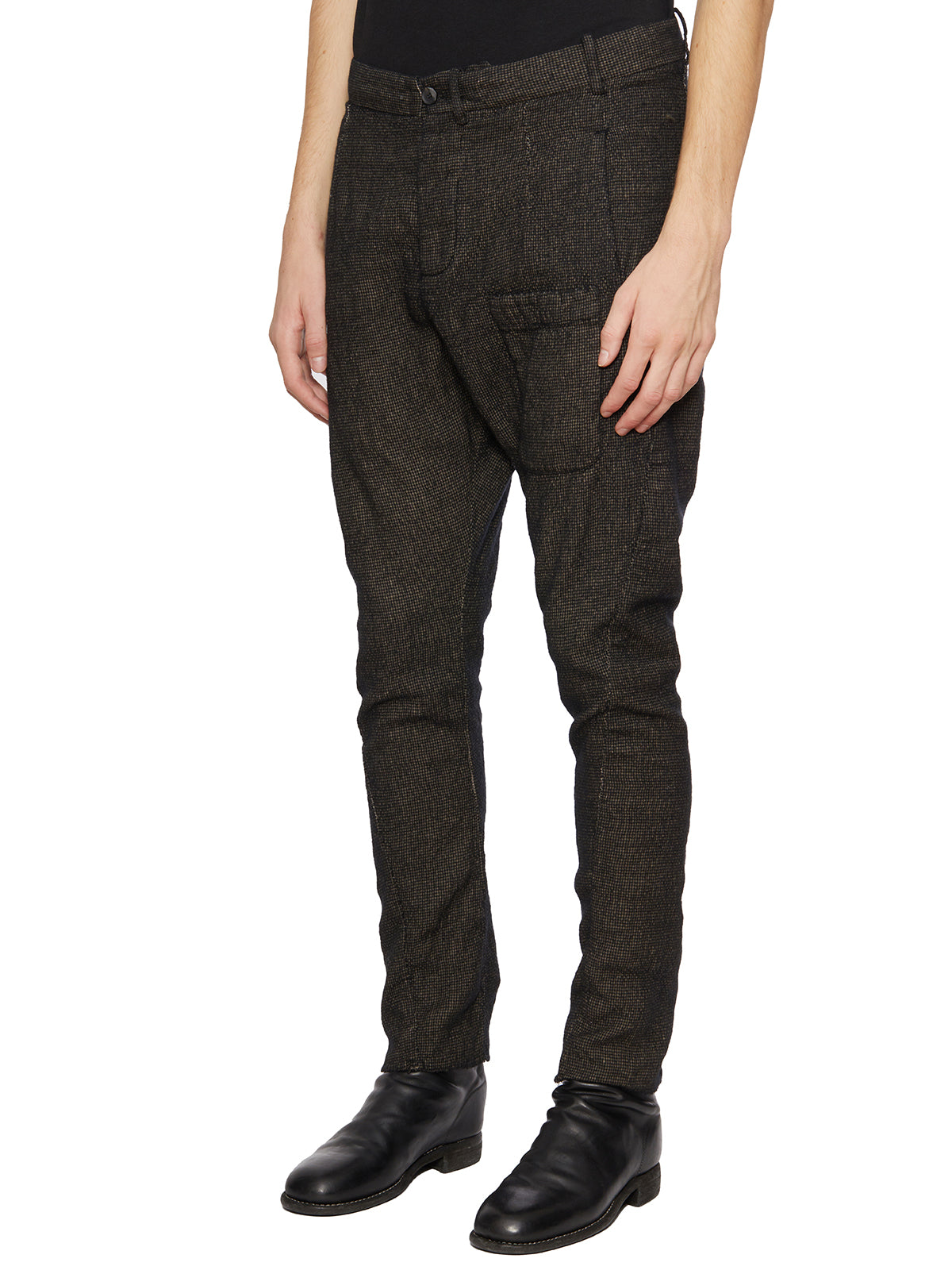 MASNADA Essential Men's Trousers with Pocket Design - Size 48