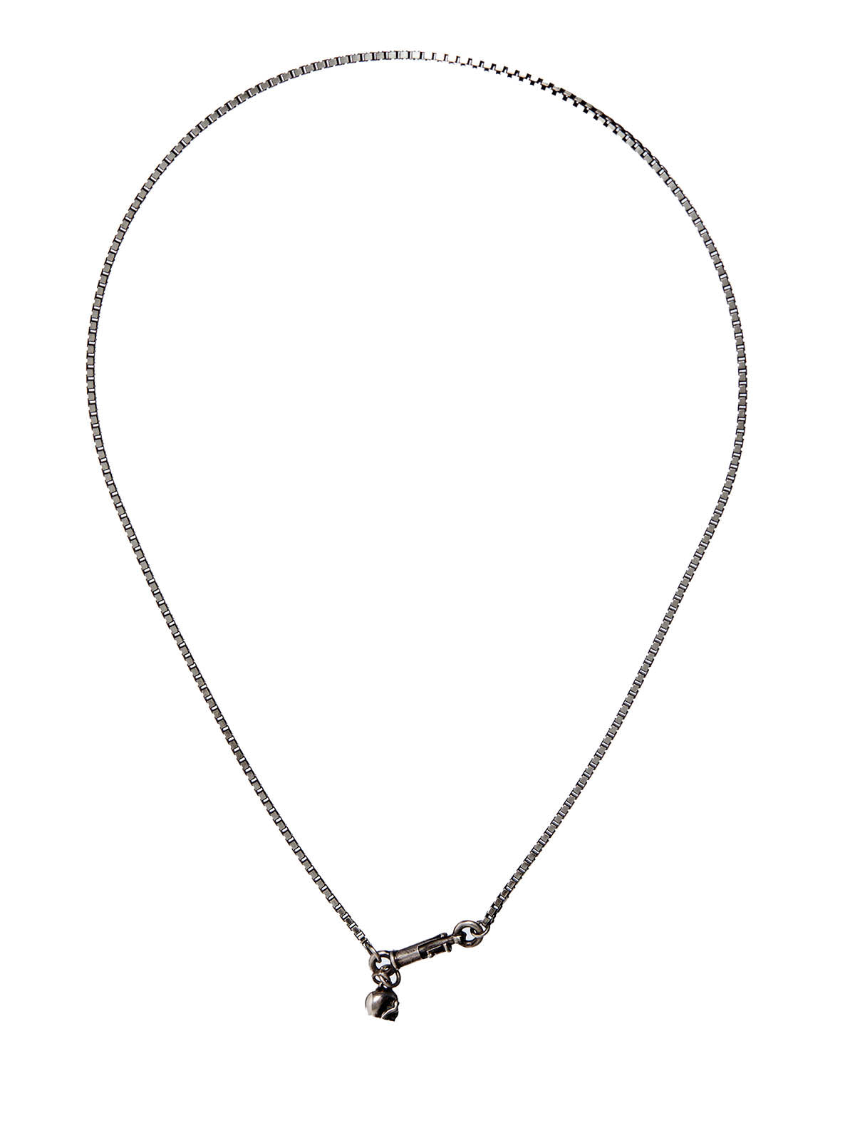 WERKSTATT:MUNCHEN Silver Pendant Necklace for Men