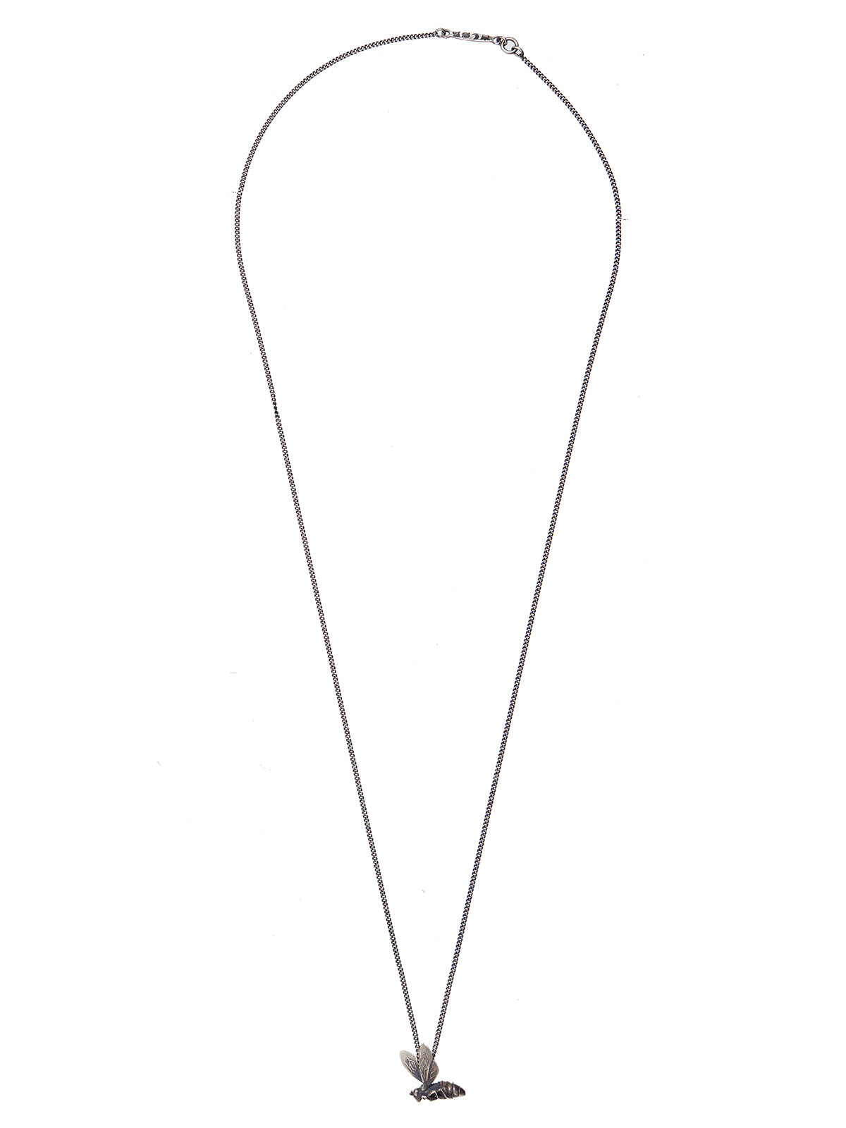 WERKSTATT:MUNCHEN Men's Silver Pendant Necklace