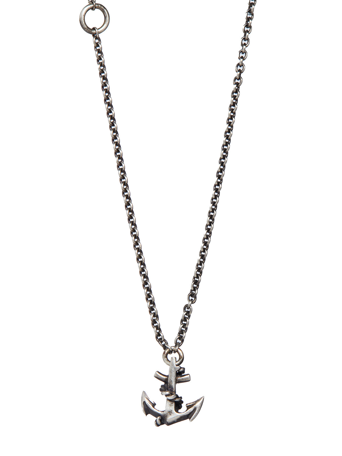 WERKSTATT:MUNCHEN Stylish Silver Pendant Necklace for Men