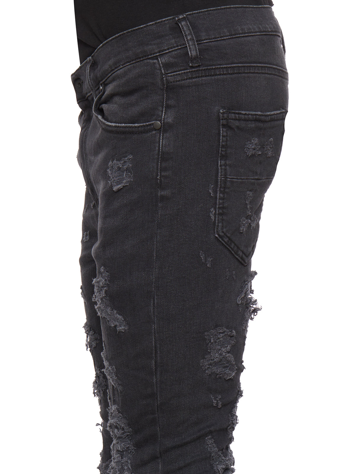 MD75 Skinny Jeans with Distressed Detailing - Size 32