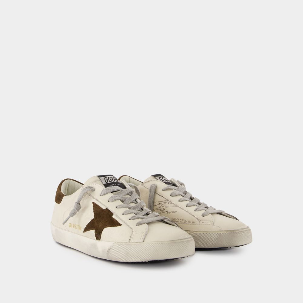GOLDEN GOOSE Men's Superstar Suede Star Sneakers