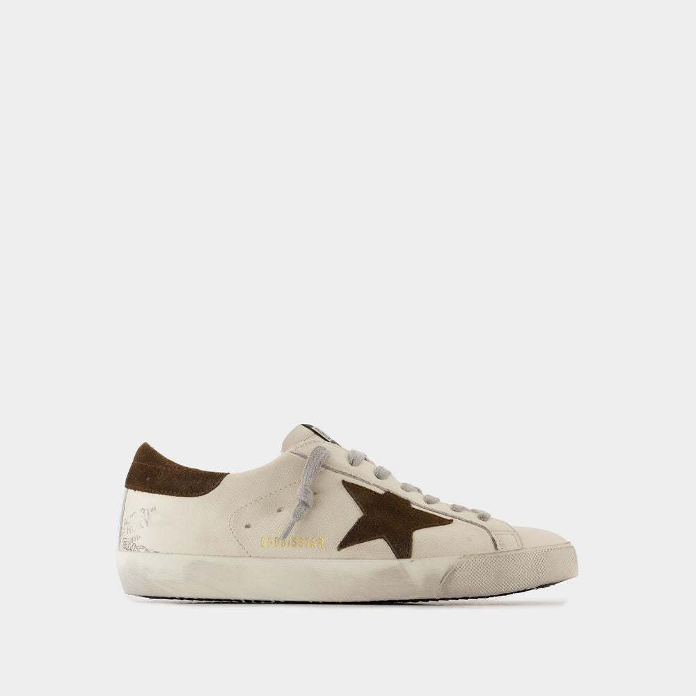 GOLDEN GOOSE Men's Superstar Suede Star Sneakers