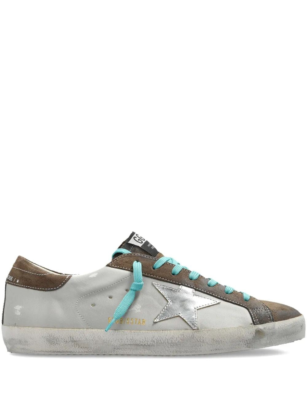 GOLDEN GOOSE Worn-In Superstar Low-Top Sneakers for Men