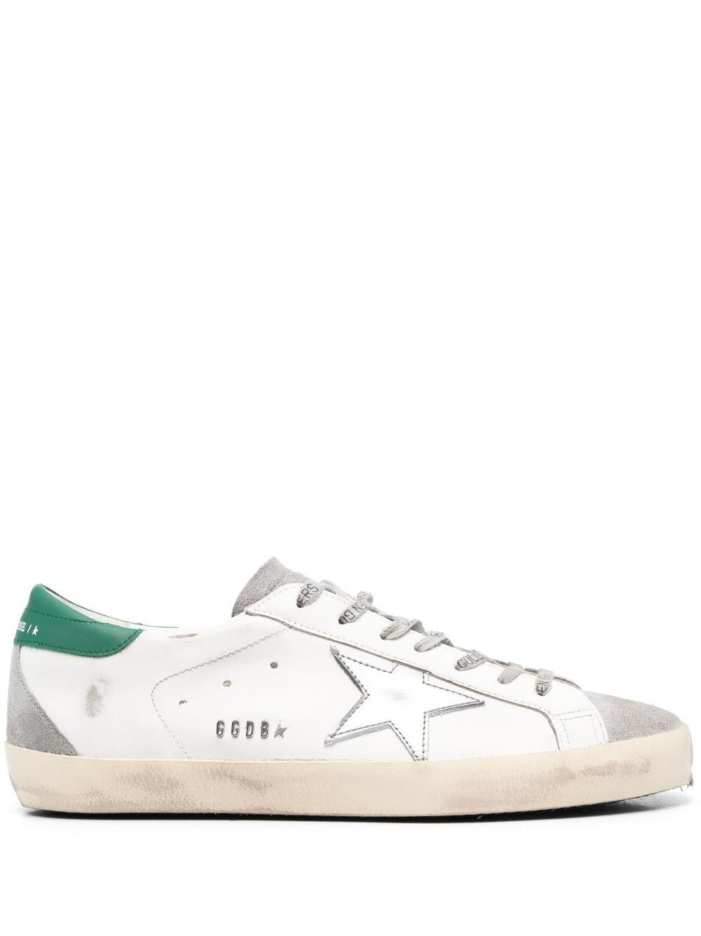 GOLDEN GOOSE Low-Top Worn-Out Effect Sneakers for Men