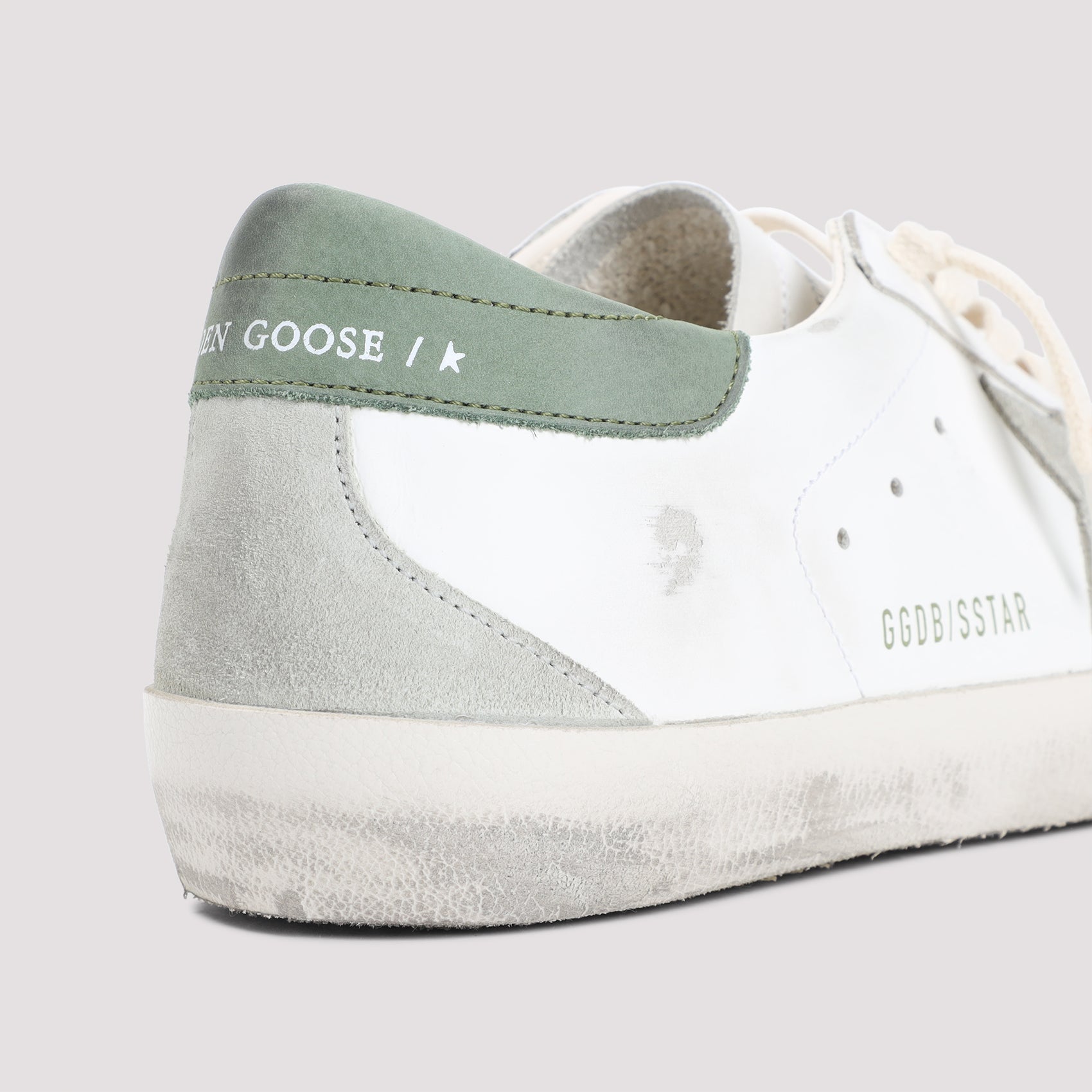 GOLDEN GOOSE Super-Star Leather Upper Suede Star Sneakers