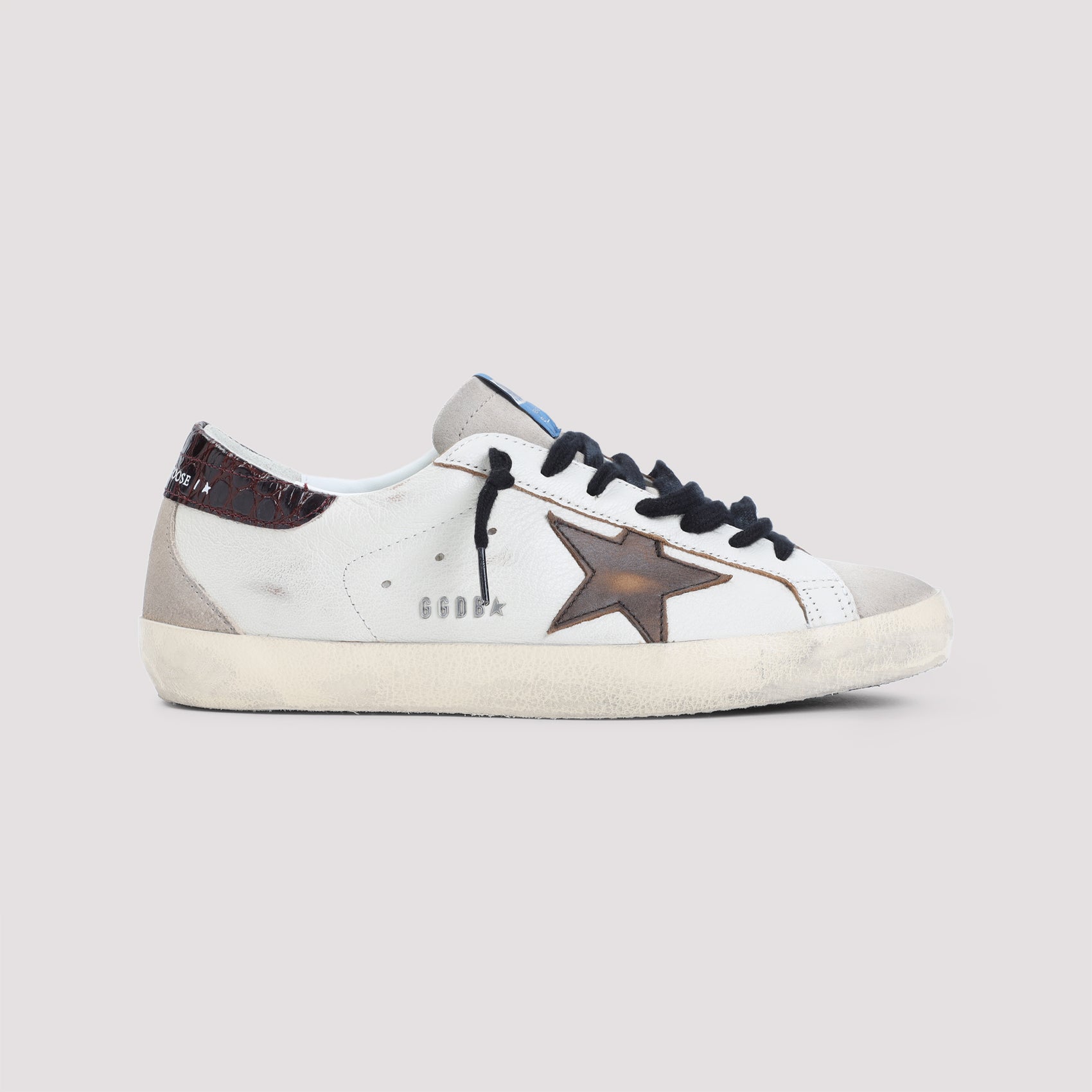 GOLDEN GOOSE Classic Lace-Up Sneakers with Vintage Effect