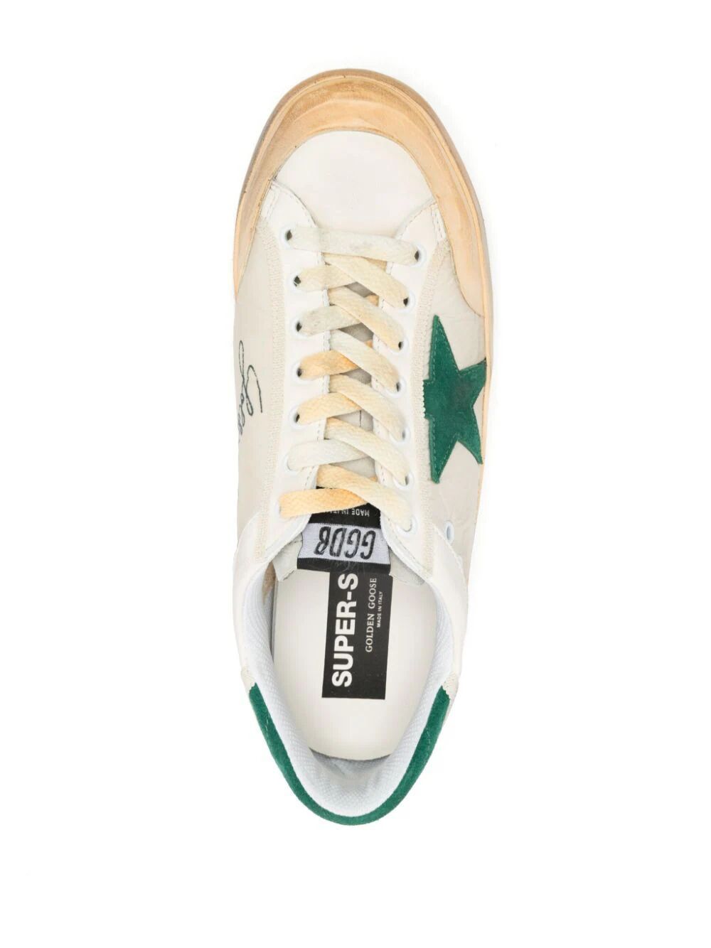 GOLDEN GOOSE Super Star Nylon and Nappa Sneakers for Men