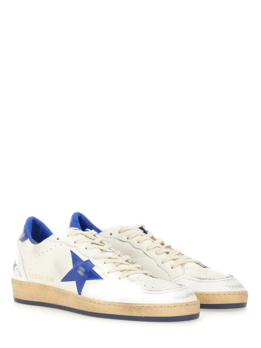 GOLDEN GOOSE Leather Star Patch Sneakers for Men