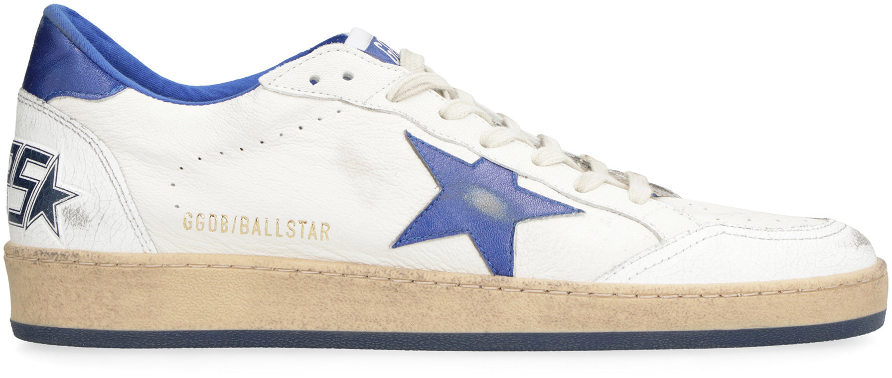 GOLDEN GOOSE Men's Vintage Effect Ballstar Sneakers